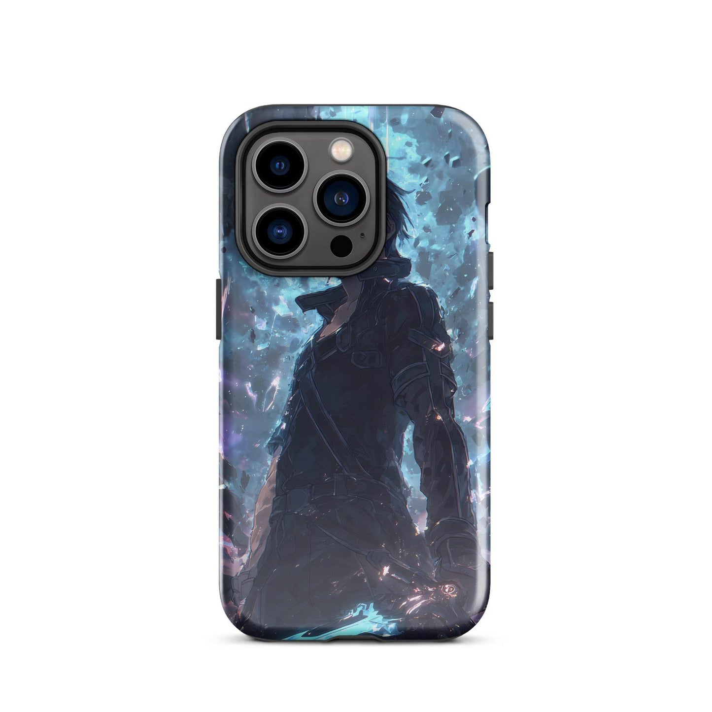 Kirito Kirigaya Sword Art Online Anime Fan Art Tough Case for iPhone® - Chromavolt