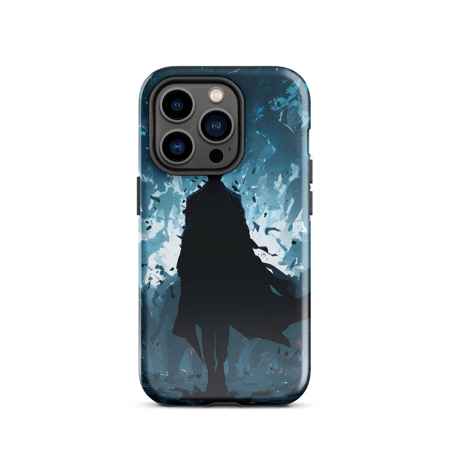 Solo Leveling Sung Jinwoo Arise Anime Fan Art Tough Case for iPhone® - Chromavolt
