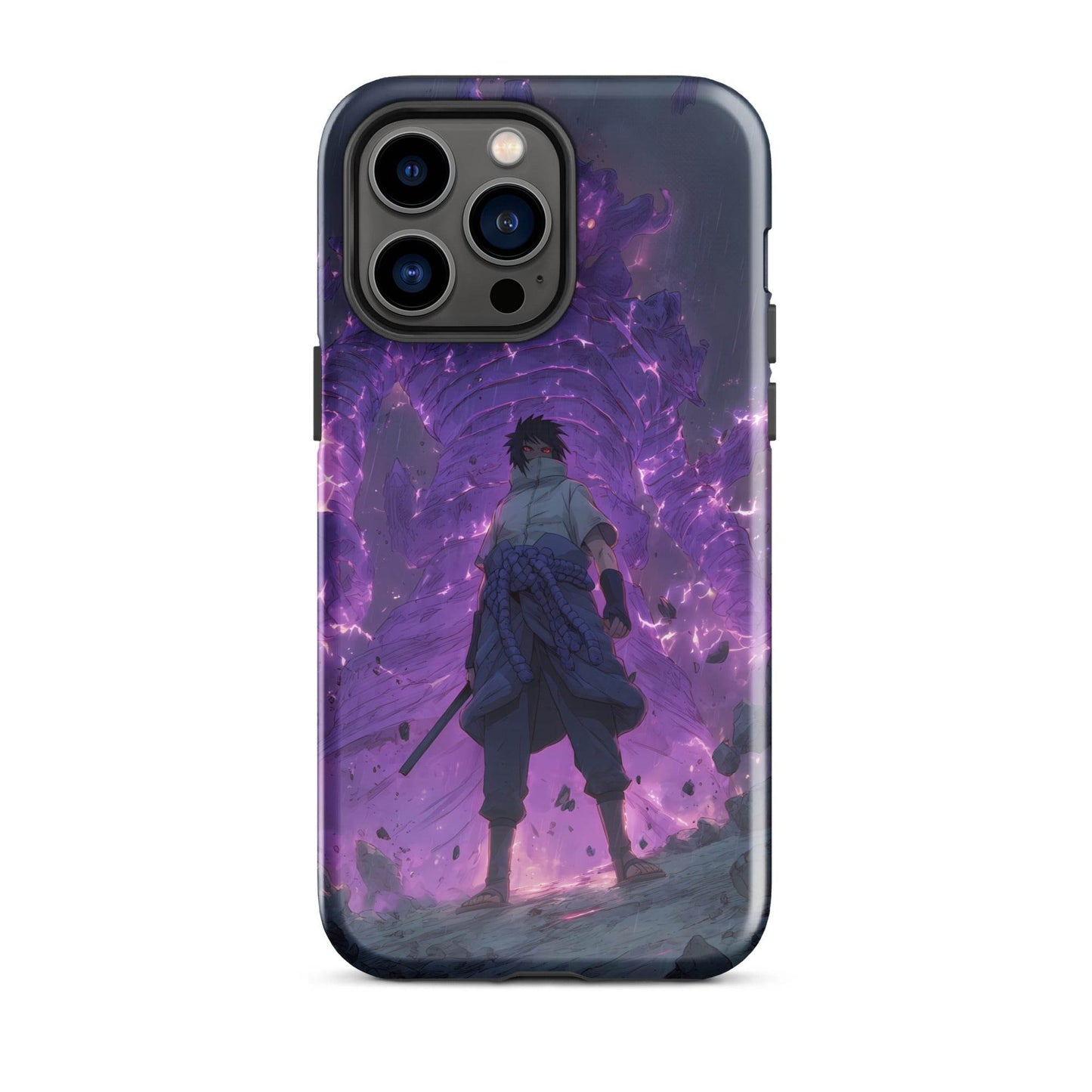 Susanoo Sasuke Uchiha, Naruto Shippuden Mangekyo Sharingan Tough Case for iPhone® - Chromavolt