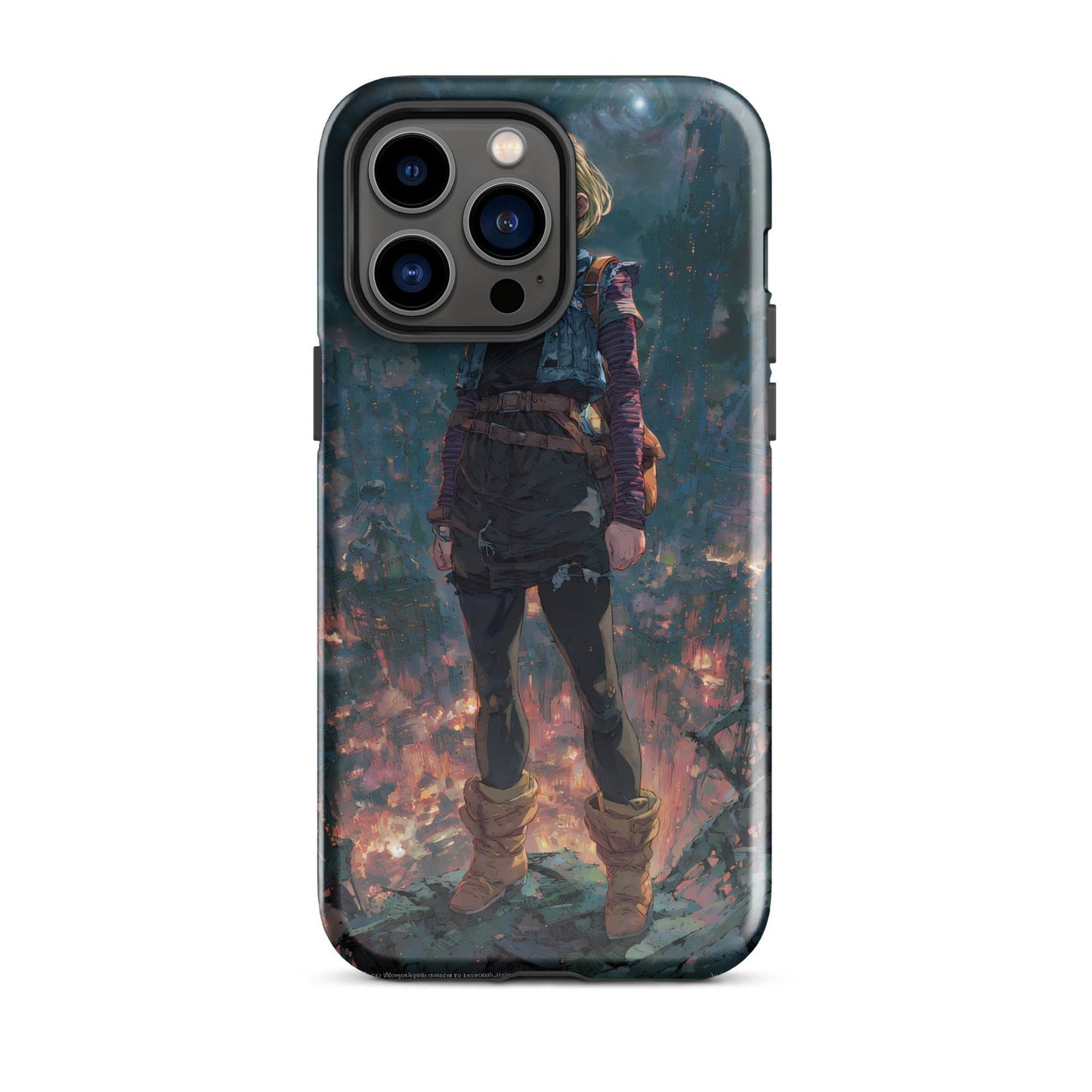 Android 18 Dragon Ball Z Anime Tough Case for iPhone® - Chromavolt