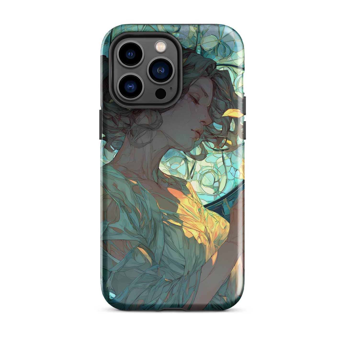 Virgo Zodiac Sign Fan Art Tough Case for iPhone® - Chromavolt