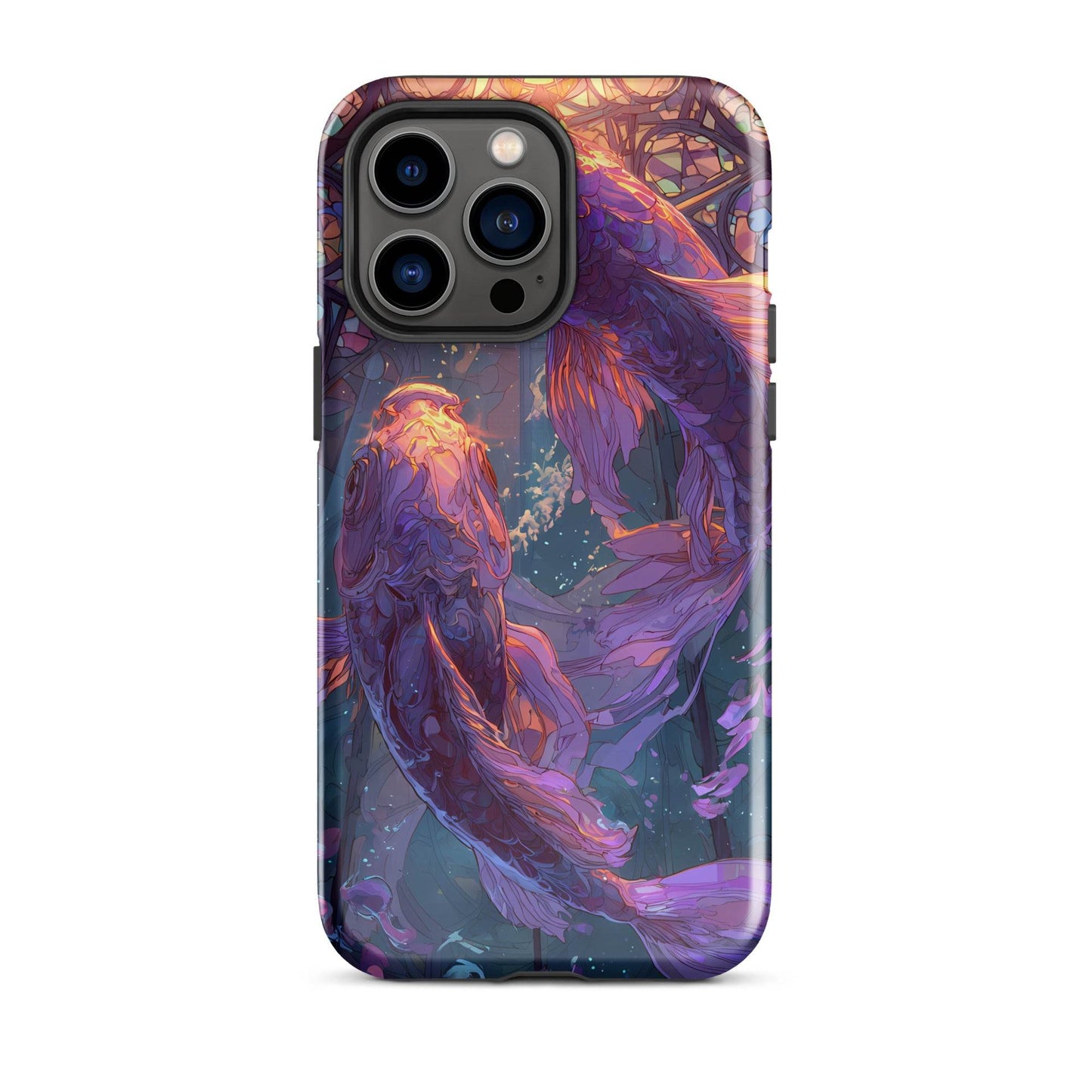 Pisces Zodiac Sign Fan Art Tough Case for iPhone® - Chromavolt