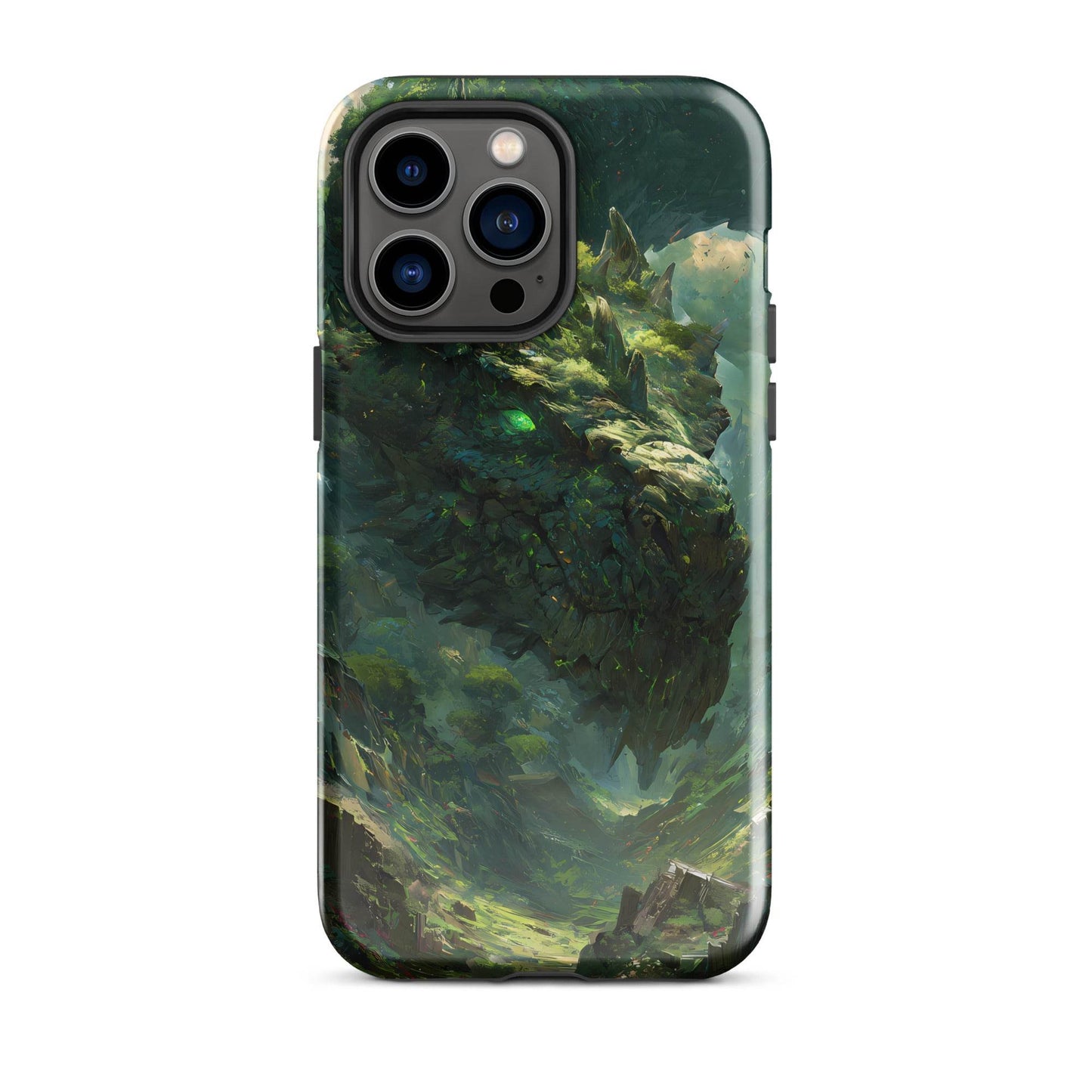 Earth Dragon: The Living Mountain Tough Case for iPhone® - Chromavolt