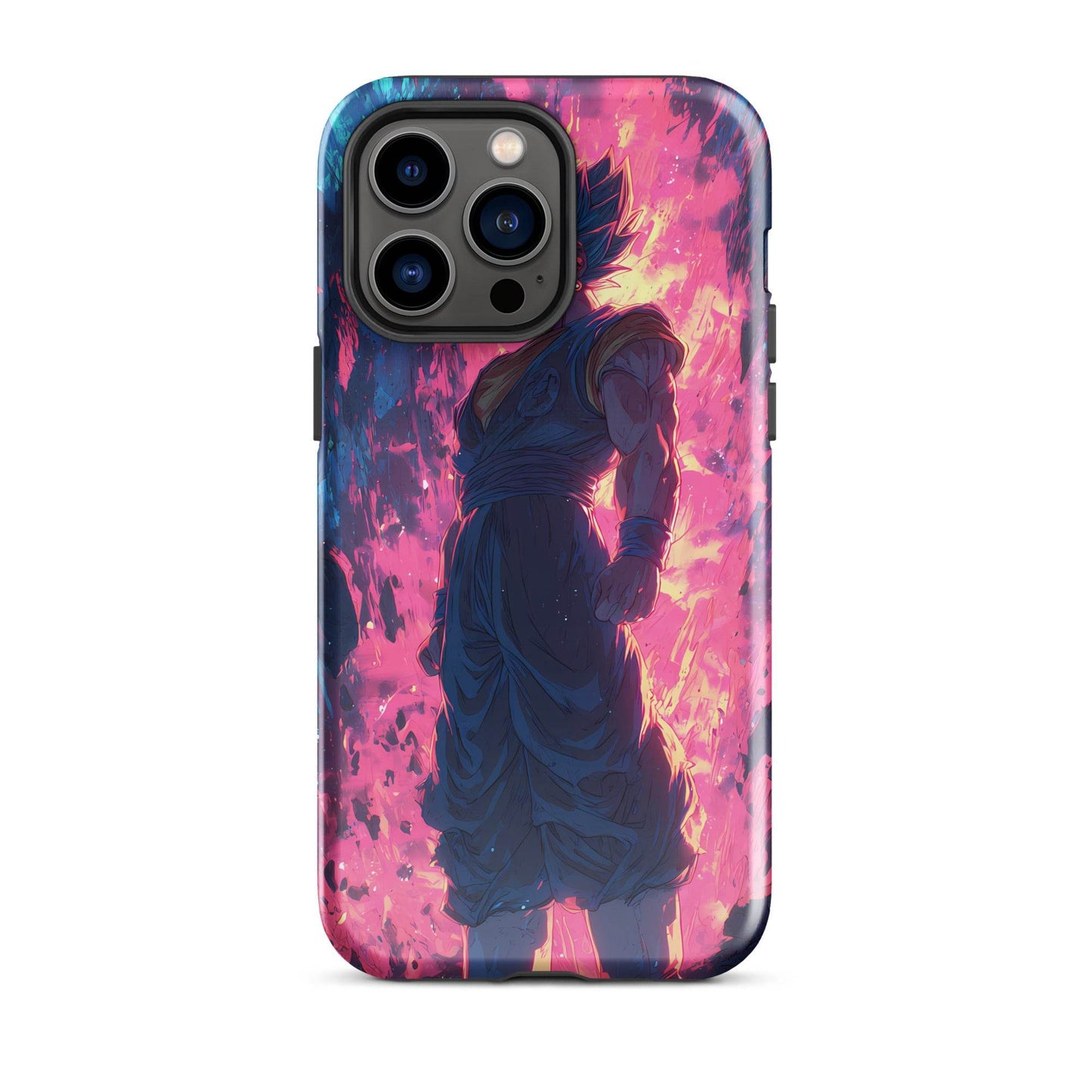 Super Saiyan Blue Vegito, Dragon Ball Super Anime Fan Art Tough Case for iPhone® - Chromavolt