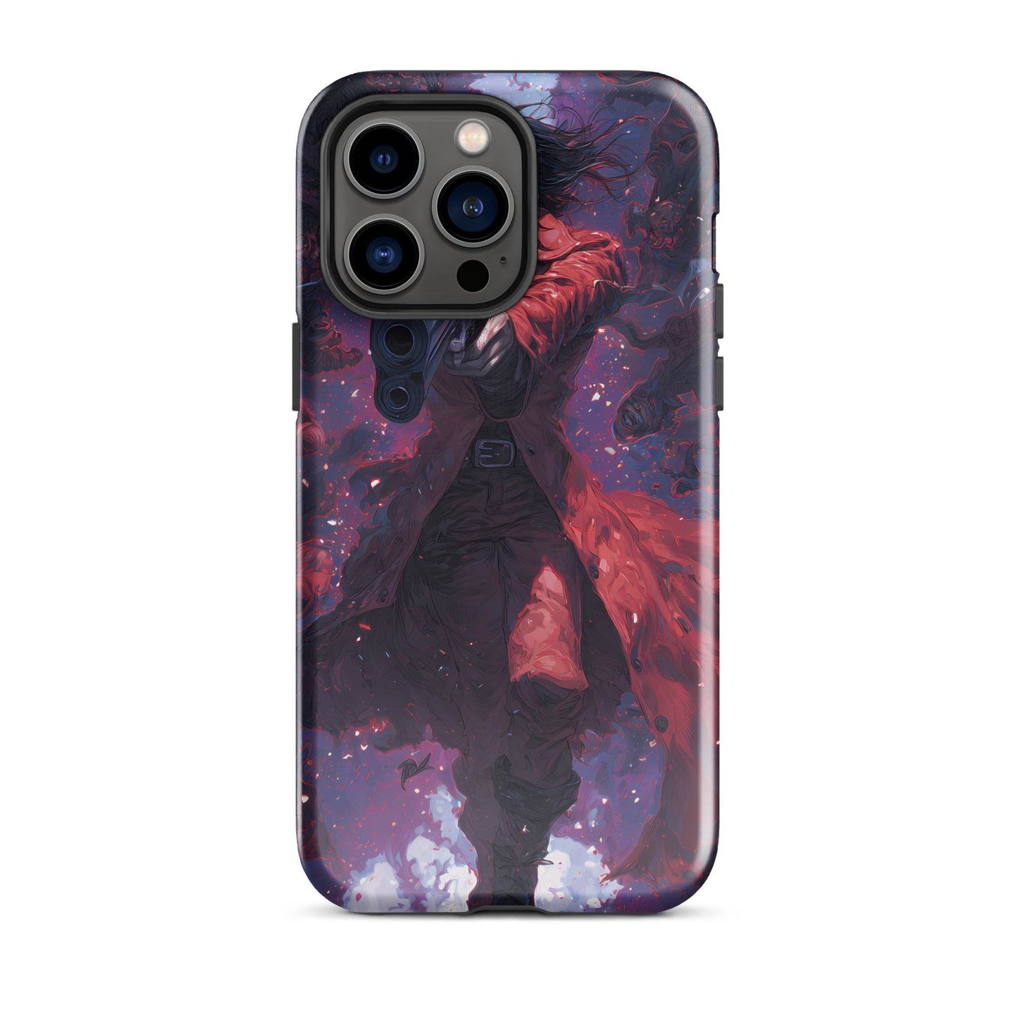 Alucard Hellsing Anime Fan Art Tough Case for iPhone® - Chromavolt