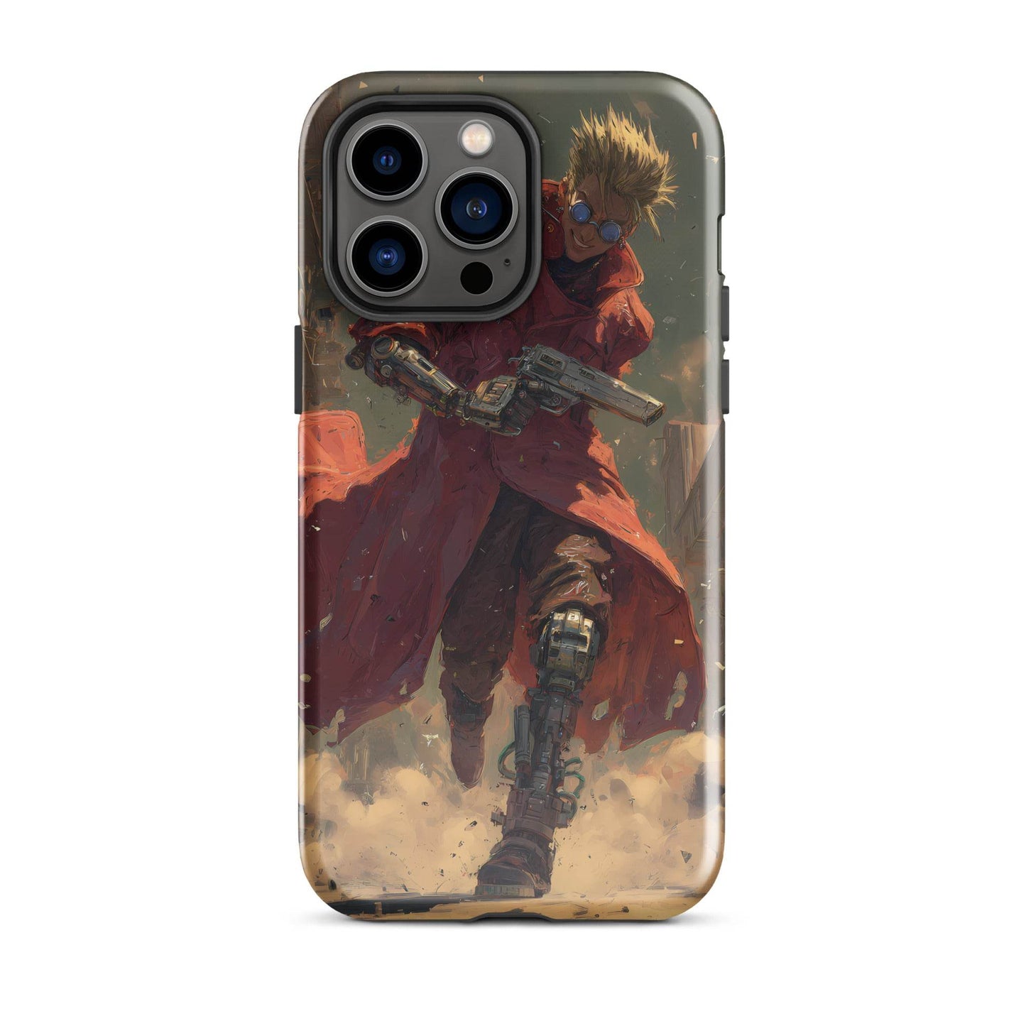Vash the Stampede, Trigun Anime Fan Art Tough Case for iPhone® - Chromavolt