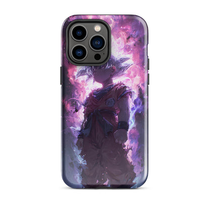 Ultra Instinct Kid Goku, UI Dragon Ball Super Tough Case for iPhone® - Chromavolt