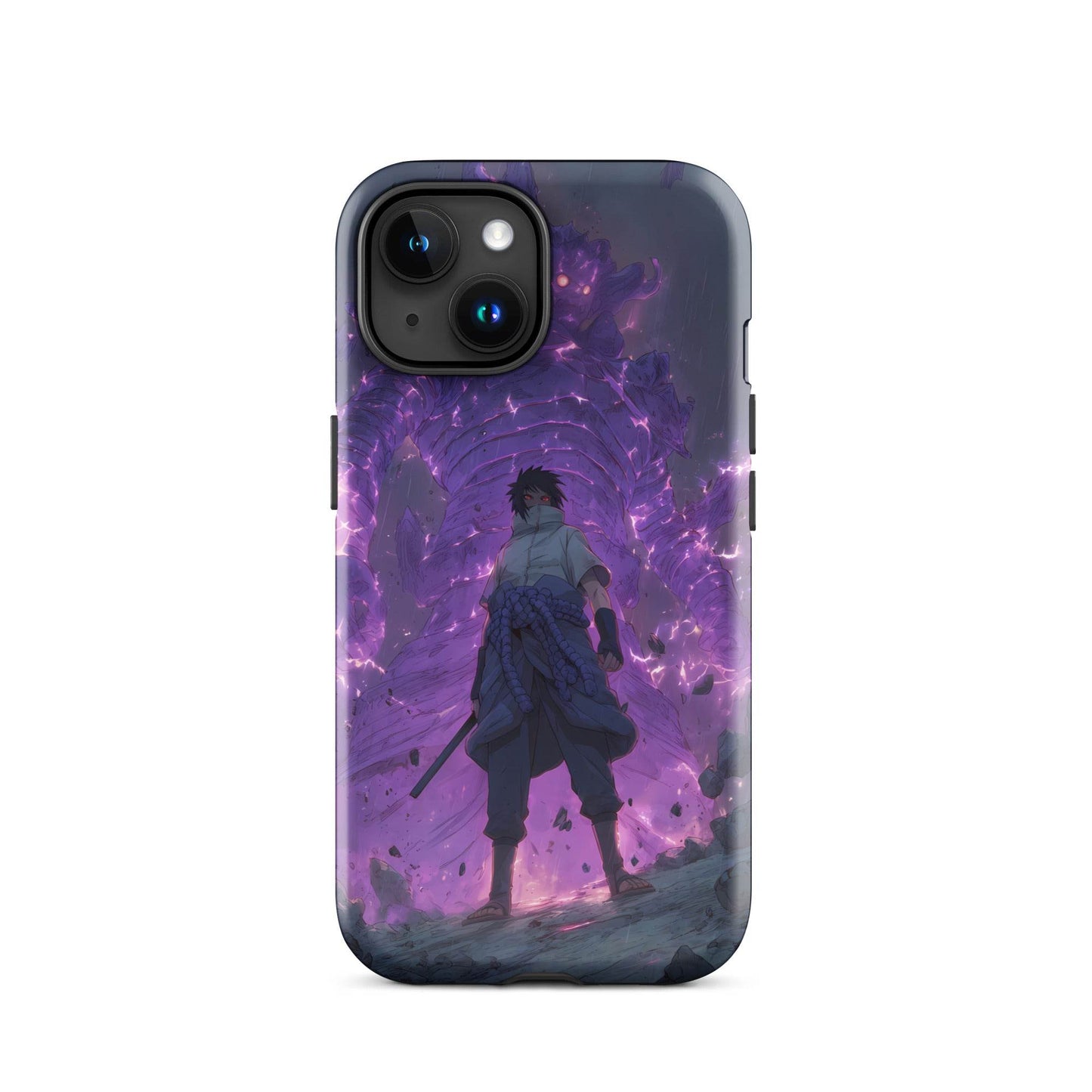 Susanoo Sasuke Uchiha, Naruto Shippuden Mangekyo Sharingan Tough Case for iPhone® - Chromavolt