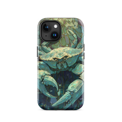 Cancer Zodiac Sign Fan Art Tough Case for iPhone® - Chromavolt