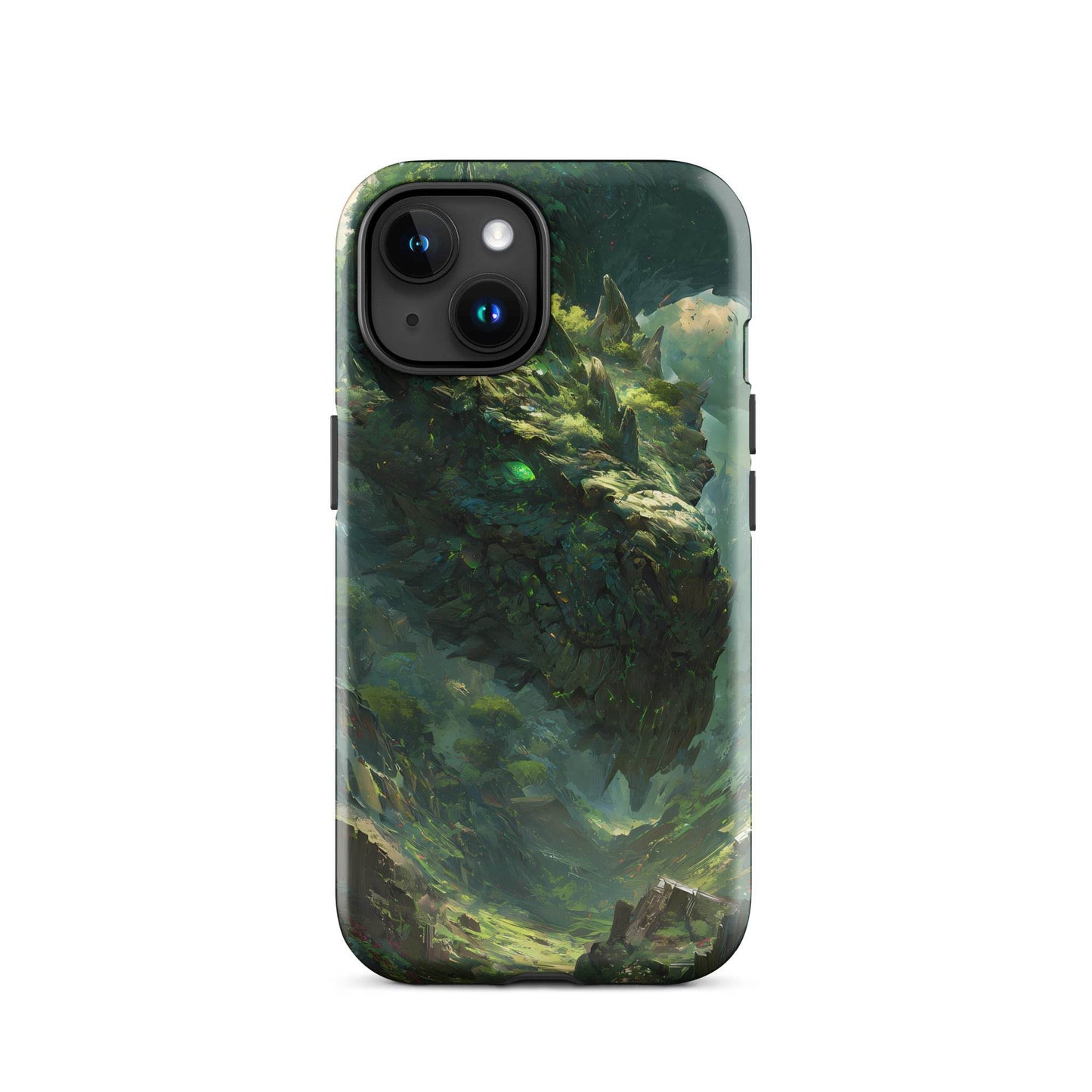Earth Dragon: The Living Mountain Tough Case for iPhone® - Chromavolt