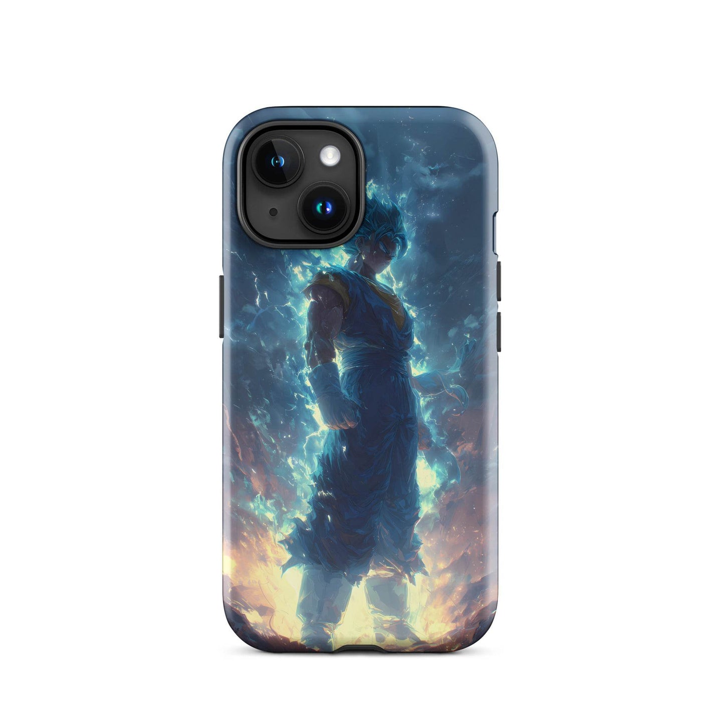 Super Saiyan Blue Vegito, Dragon Ball Super Anime Fan Art Tough Case for iPhone® - Chromavolt
