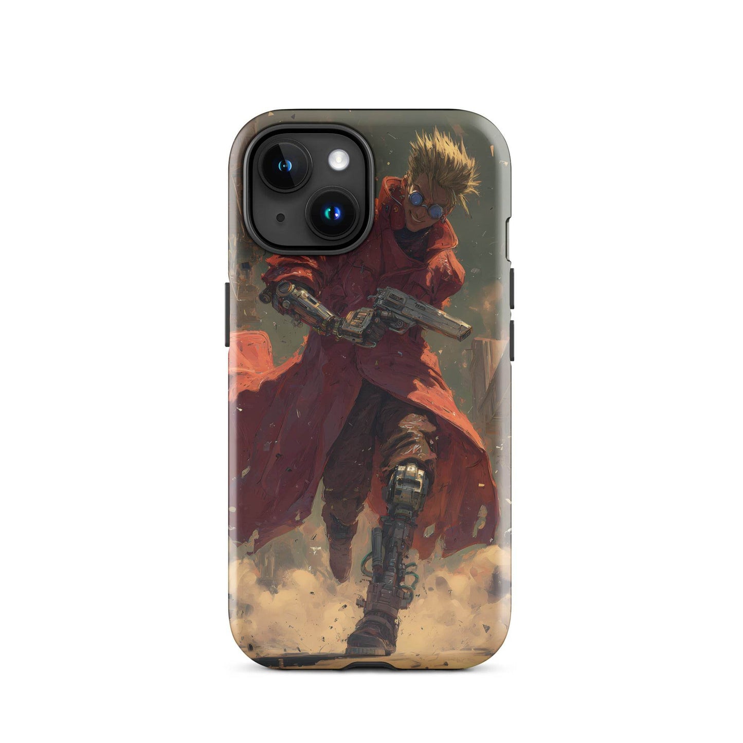 Vash the Stampede, Trigun Anime Fan Art Tough Case for iPhone® - Chromavolt