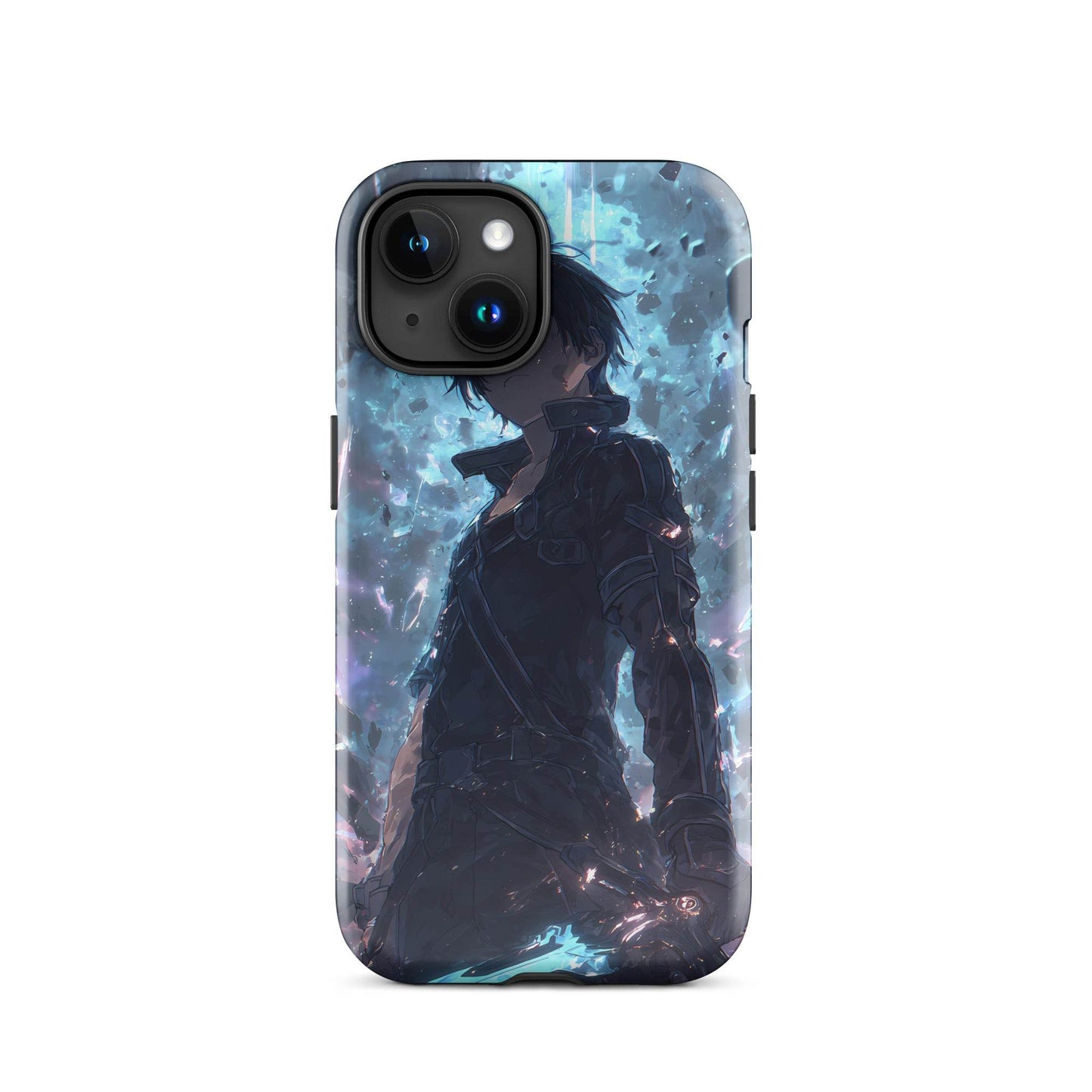 Kirito Kirigaya Sword Art Online Anime Fan Art Tough Case for iPhone® - Chromavolt
