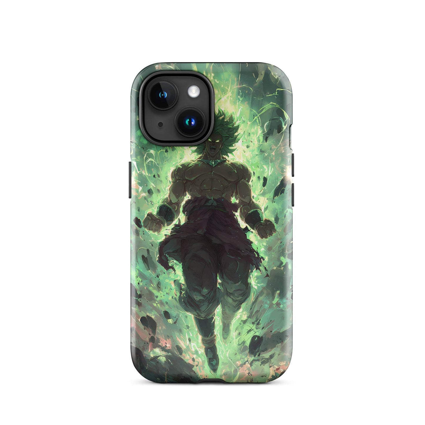 Legendary Super Saiyan Broly, Dragon Ball Z SSJ Tough Case for iPhone® - Chromavolt