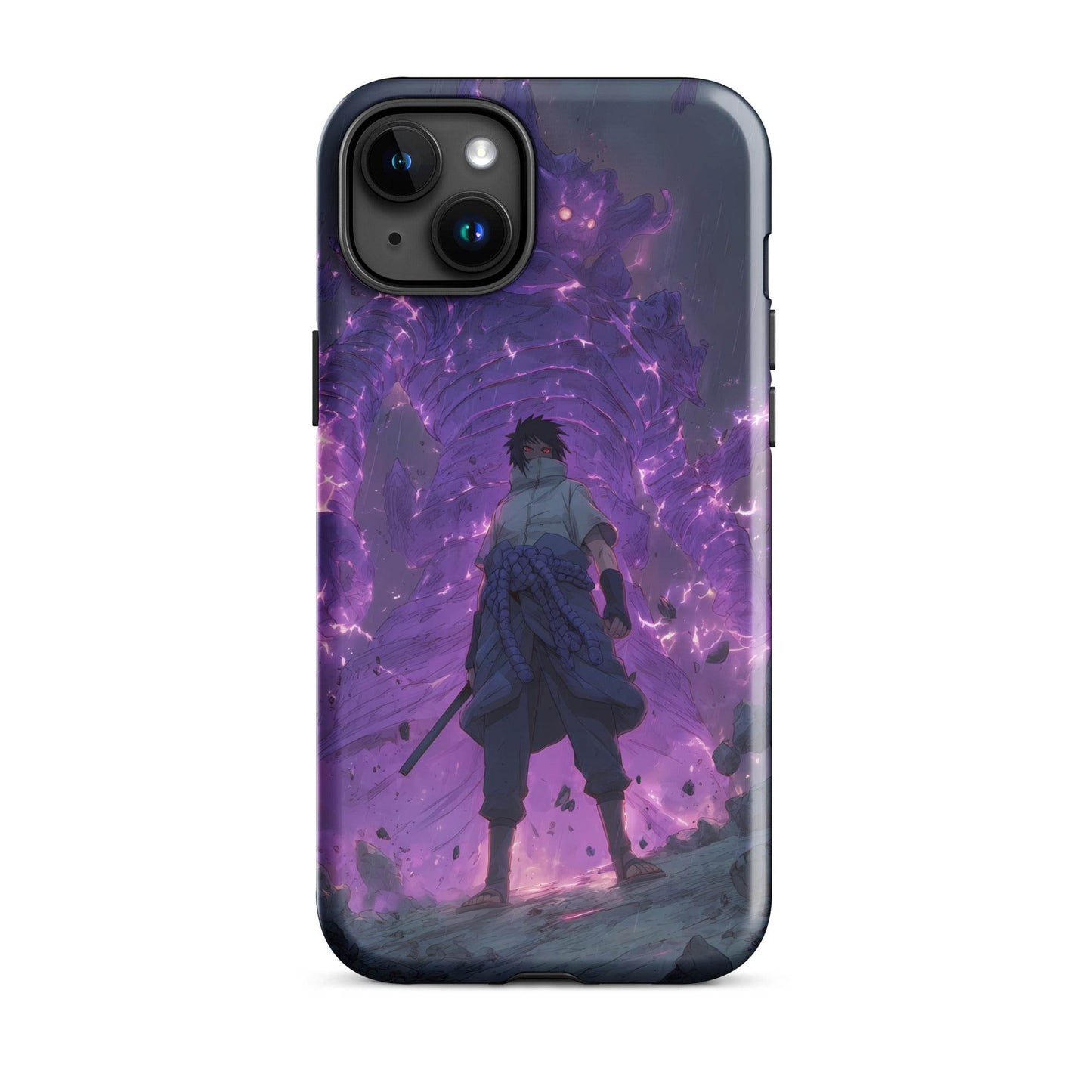 Susanoo Sasuke Uchiha, Naruto Shippuden Mangekyo Sharingan Tough Case for iPhone® - Chromavolt