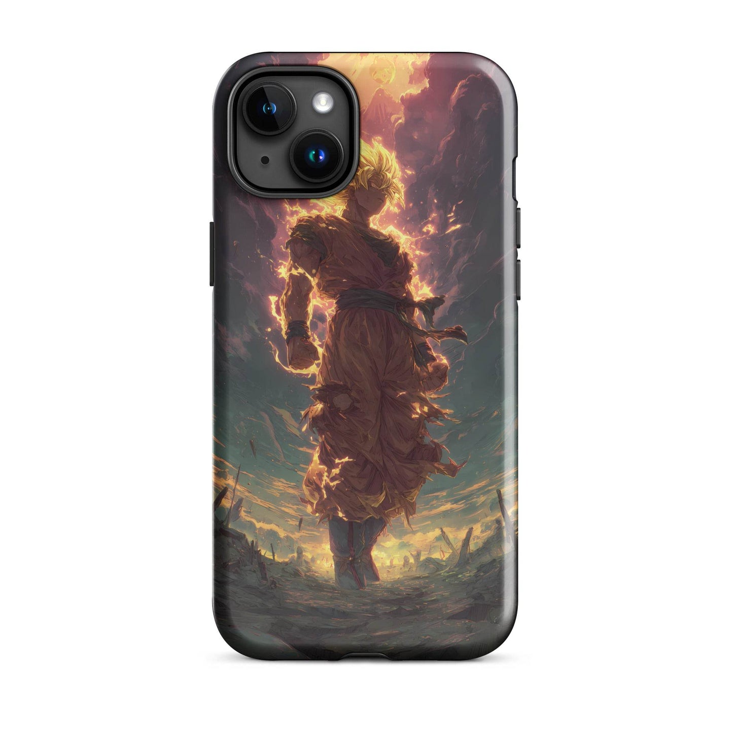 Super Saiyan Goku, Dragon Ball Z Anime Tough Case for iPhone® - Chromavolt