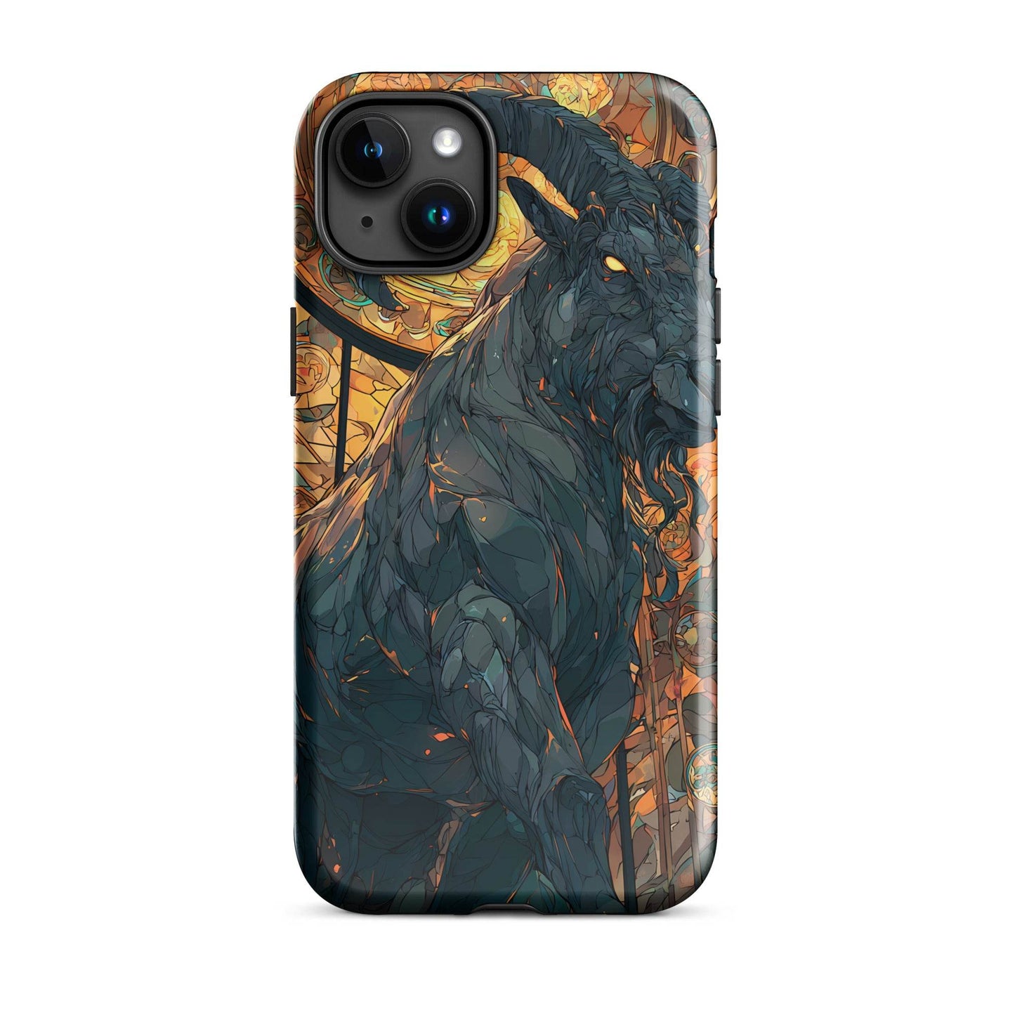 Capricorn Zodiac Sign Fan Art Tough Case for iPhone® - Chromavolt
