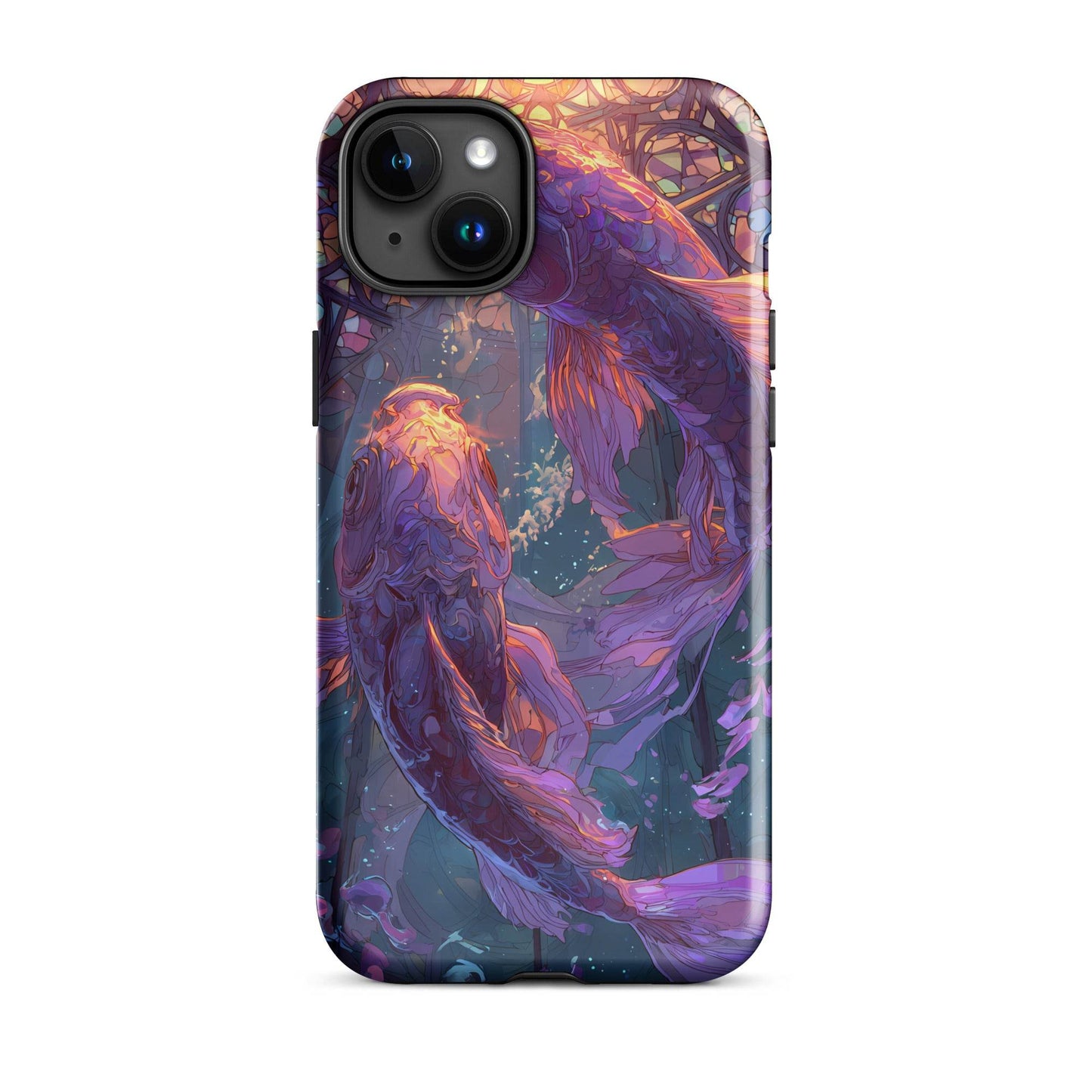 Pisces Zodiac Sign Fan Art Tough Case for iPhone® - Chromavolt