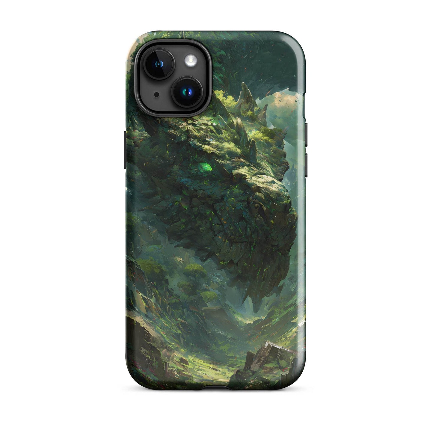 Earth Dragon: The Living Mountain Tough Case for iPhone® - Chromavolt