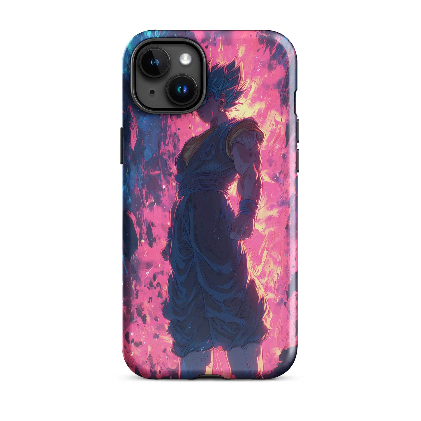 Super Saiyan Blue Vegito, Dragon Ball Super Anime Fan Art Tough Case for iPhone® - Chromavolt