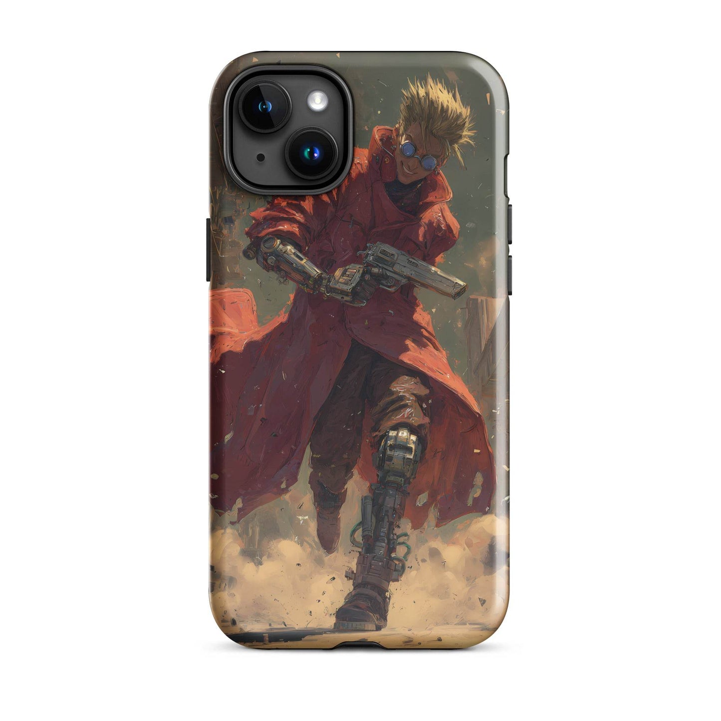 Vash the Stampede, Trigun Anime Fan Art Tough Case for iPhone® - Chromavolt