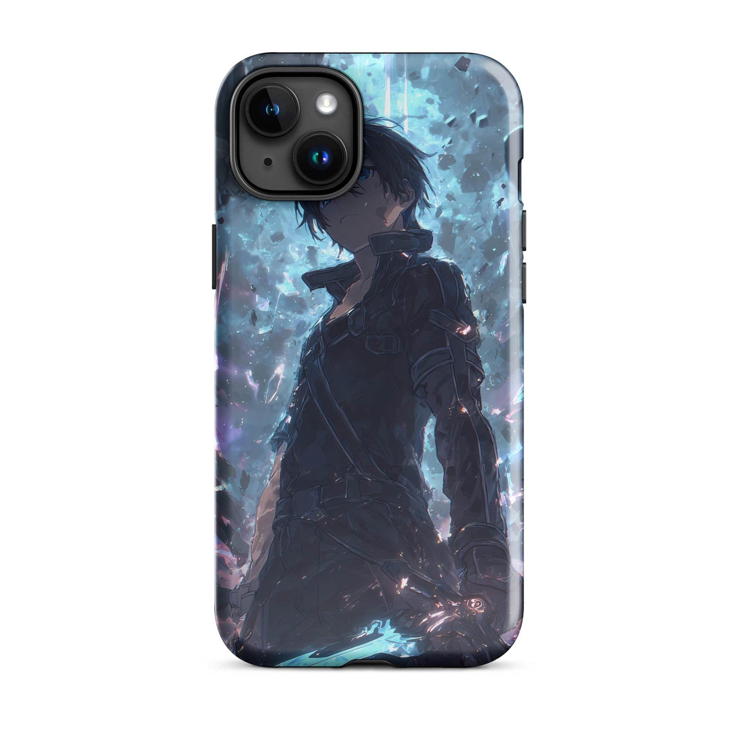 Kirito Kirigaya Sword Art Online Anime Fan Art Tough Case for iPhone® - Chromavolt