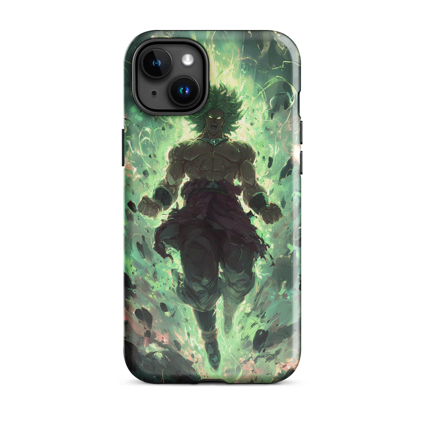 Legendary Super Saiyan Broly, Dragon Ball Z SSJ Tough Case for iPhone® - Chromavolt