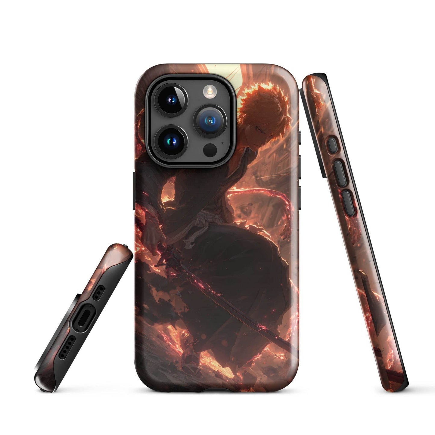 Ichigo Kurosaki, Bleach Thousand Year Anime Tough Case for iPhone® - Chromavolt