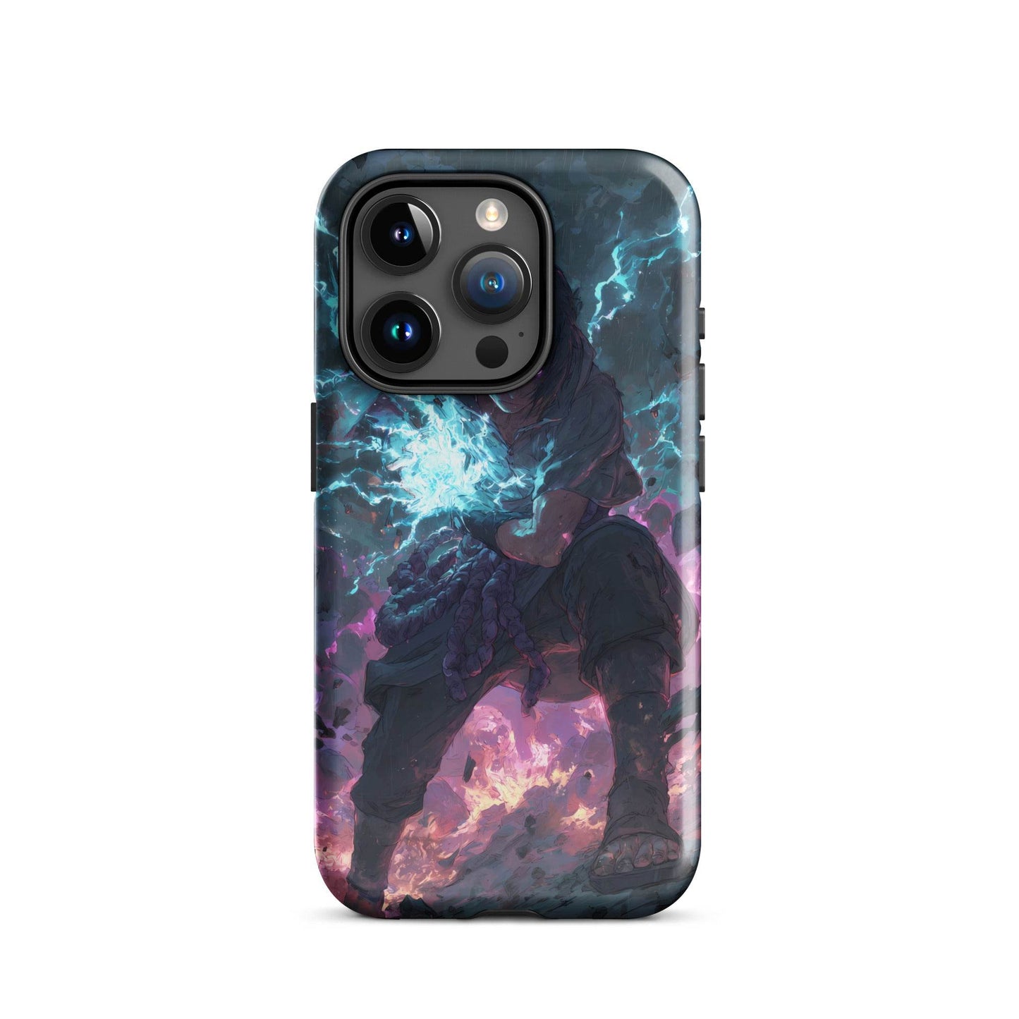 Sasuke Uchiha Chidori, Naruto Shippuden Tough Case for iPhone® - Chromavolt