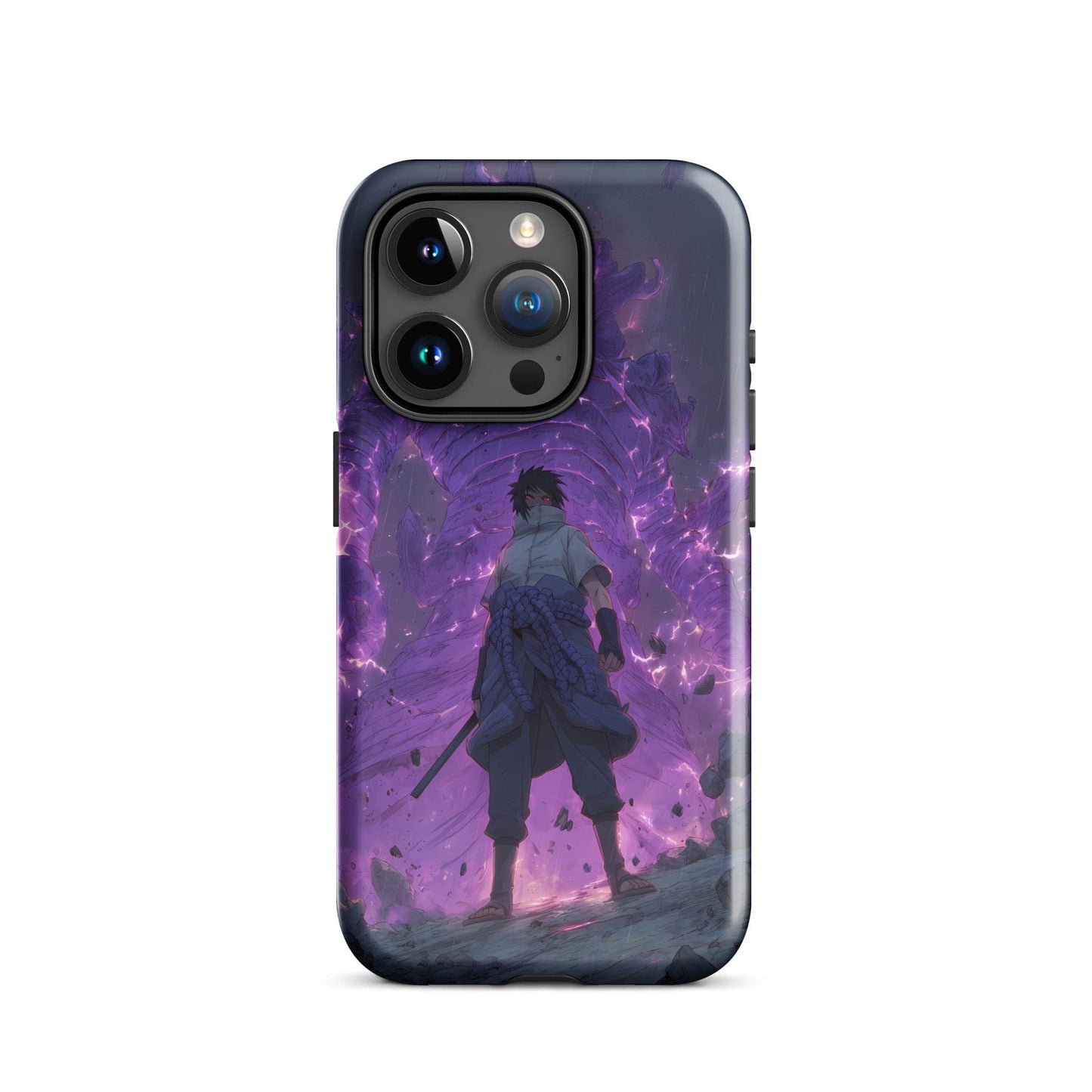 Susanoo Sasuke Uchiha, Naruto Shippuden Mangekyo Sharingan Tough Case for iPhone® - Chromavolt