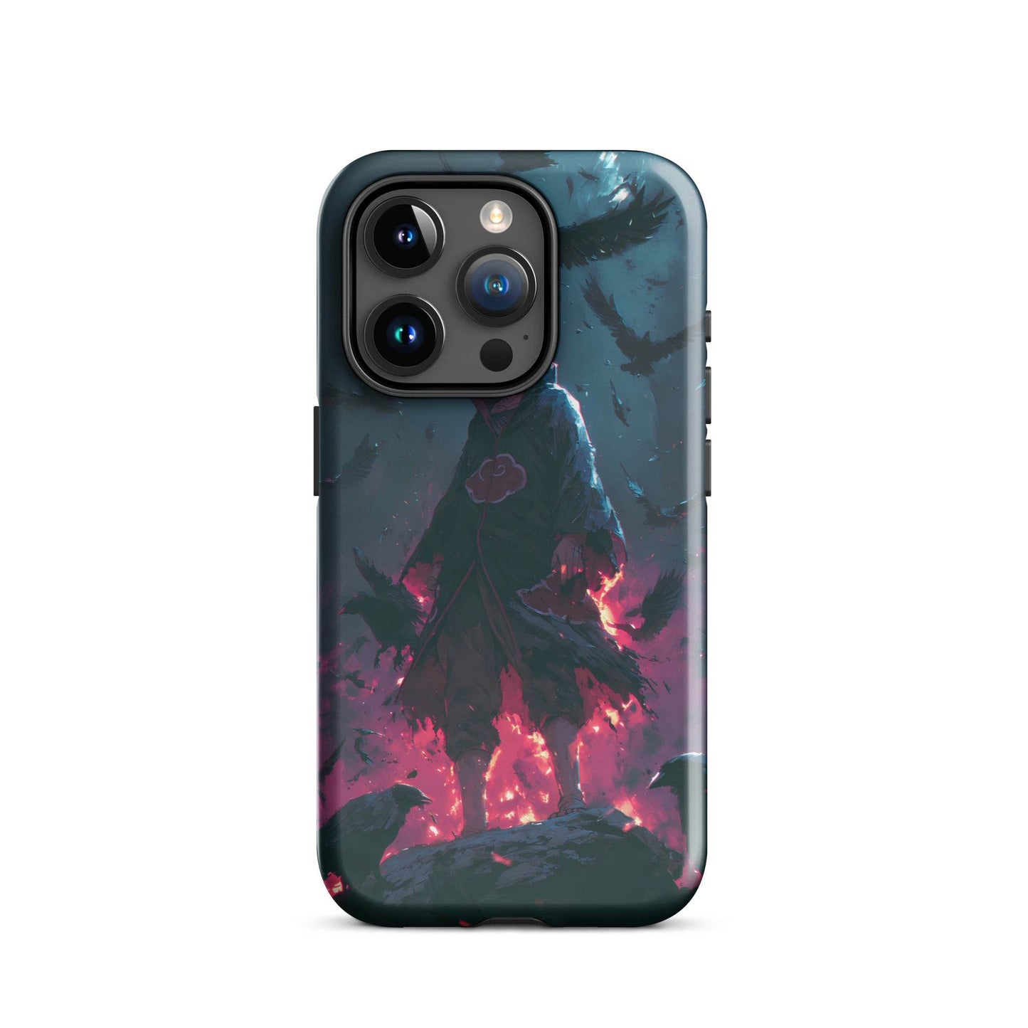 Itachi Uchiha, Naruto Shippuden Akatsuki Tsukuyomi Anime Tough Case for iPhone® - Chromavolt