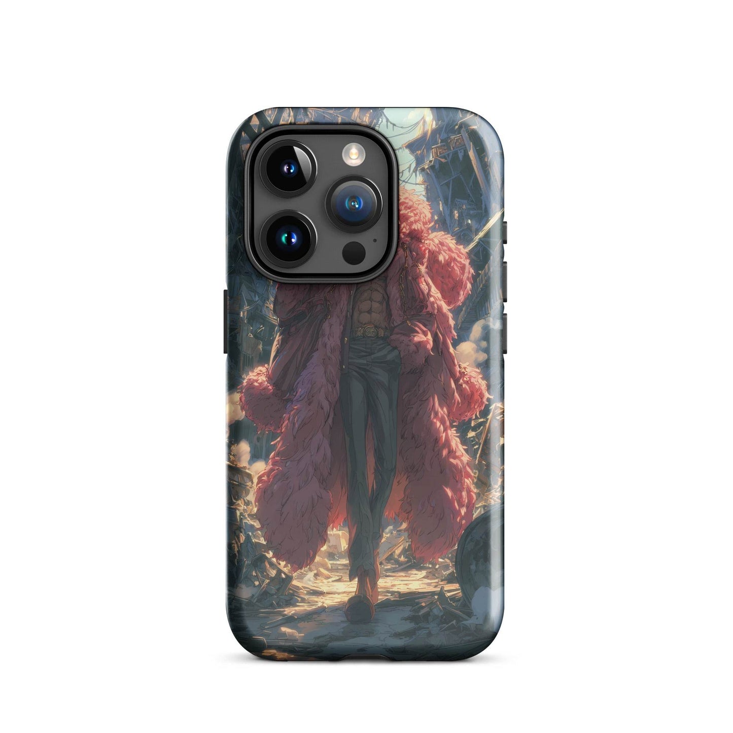 Donquixote Doflamingo King of Dressrosa, One Piece Anime Tough Case for iPhone® - Chromavolt