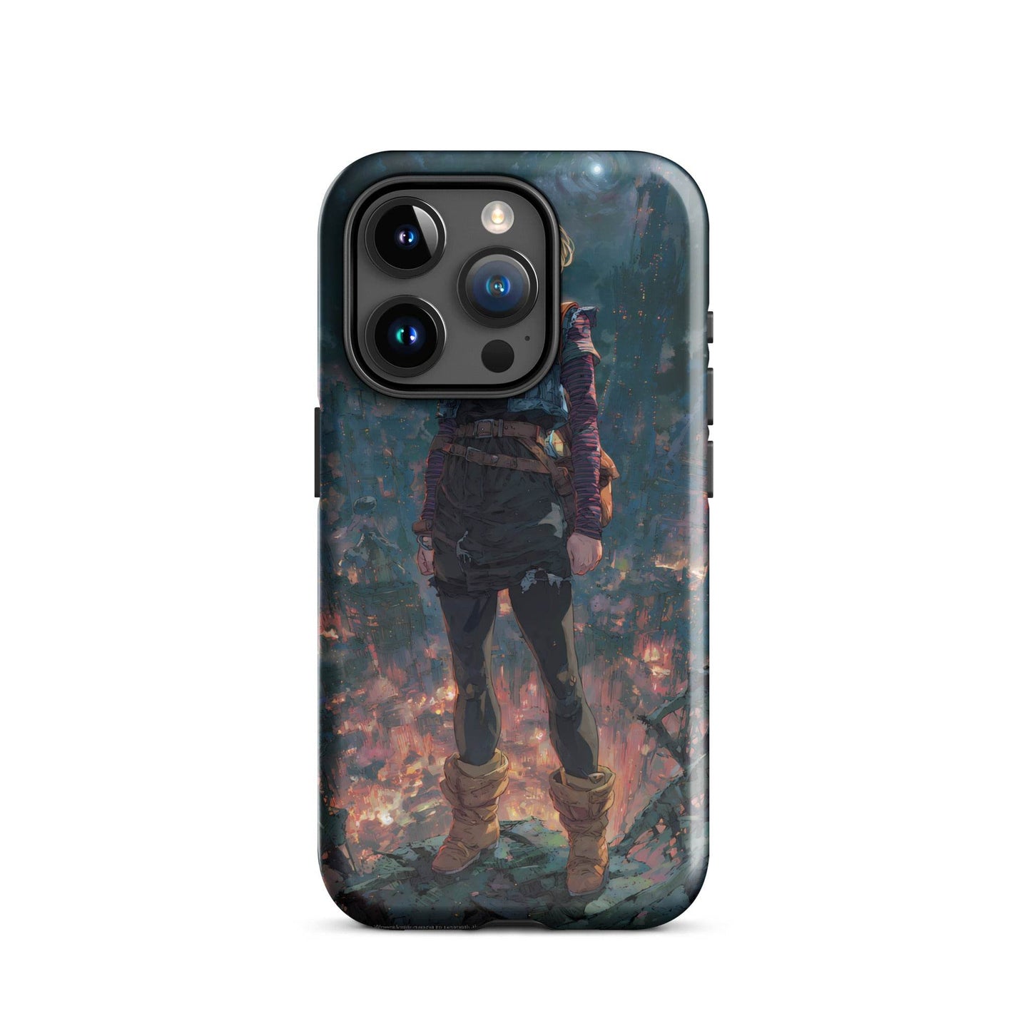Android 18 Dragon Ball Z Anime Tough Case for iPhone® - Chromavolt