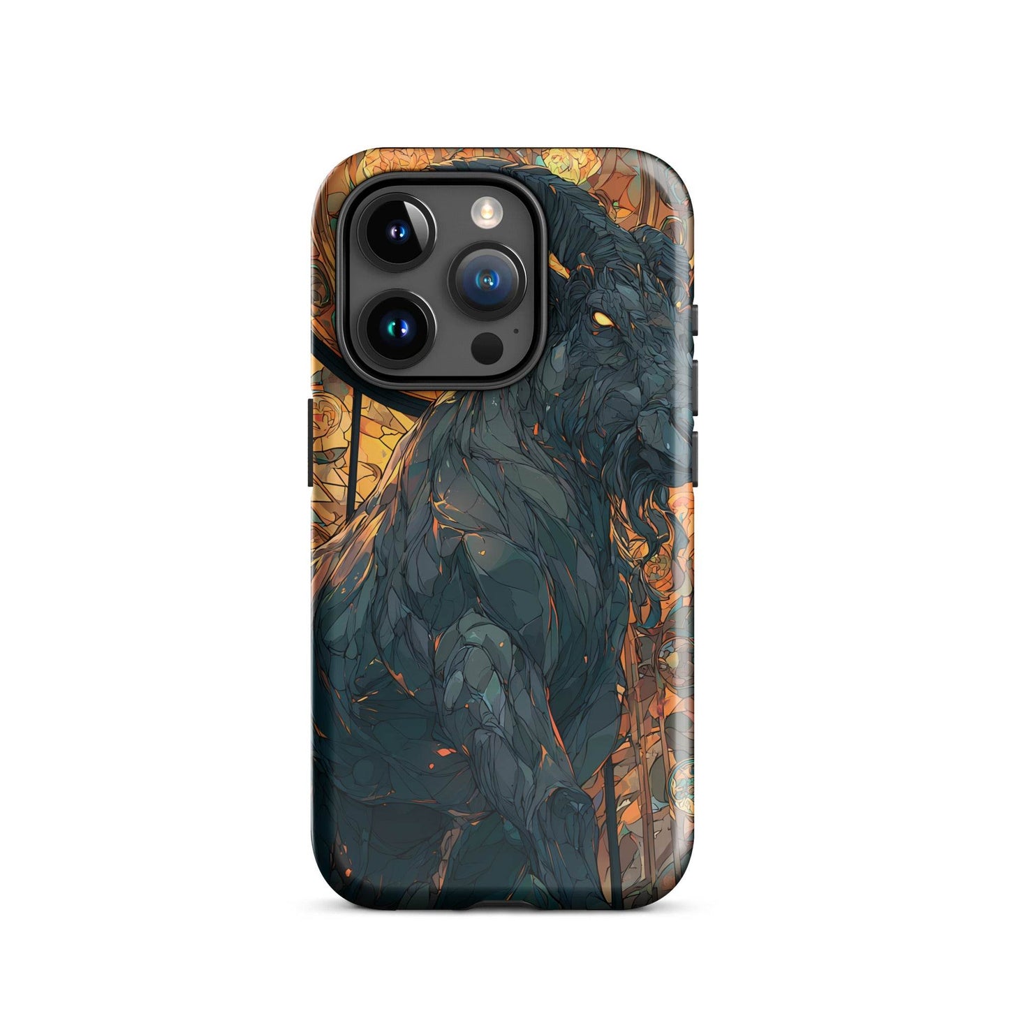 Capricorn Zodiac Sign Fan Art Tough Case for iPhone® - Chromavolt