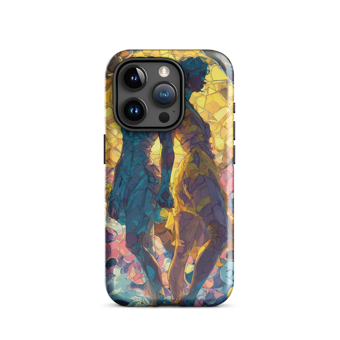 Gemini Zodiac Sign Fan Art Tough Case for iPhone® - Chromavolt