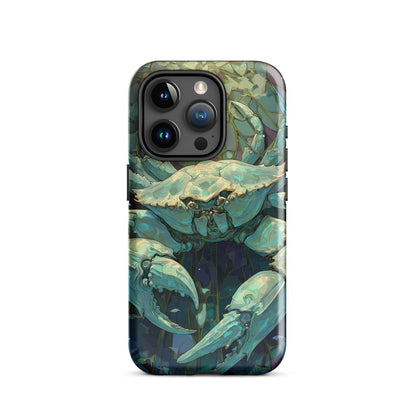 Cancer Zodiac Sign Fan Art Tough Case for iPhone® - Chromavolt