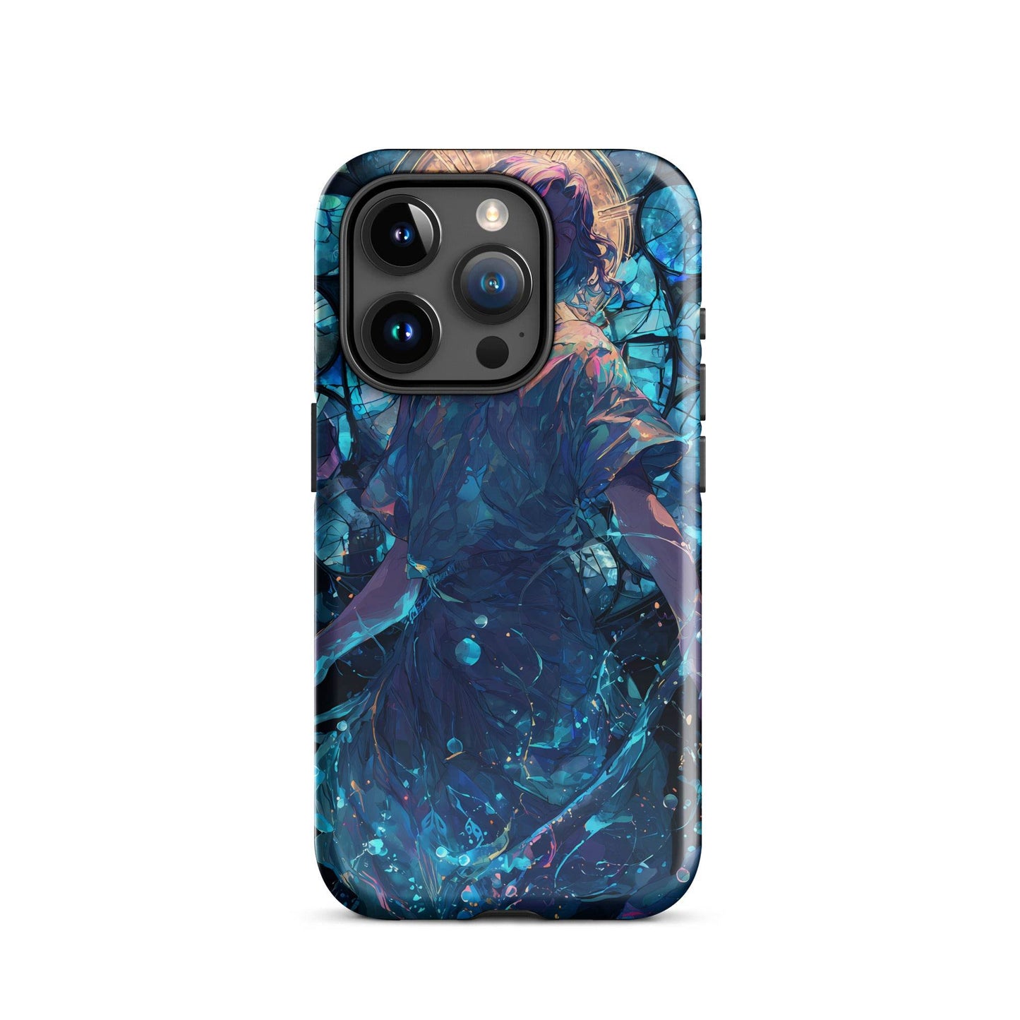 Aquarius Zodiac Sign Fan Art Tough Case for iPhone® - Chromavolt