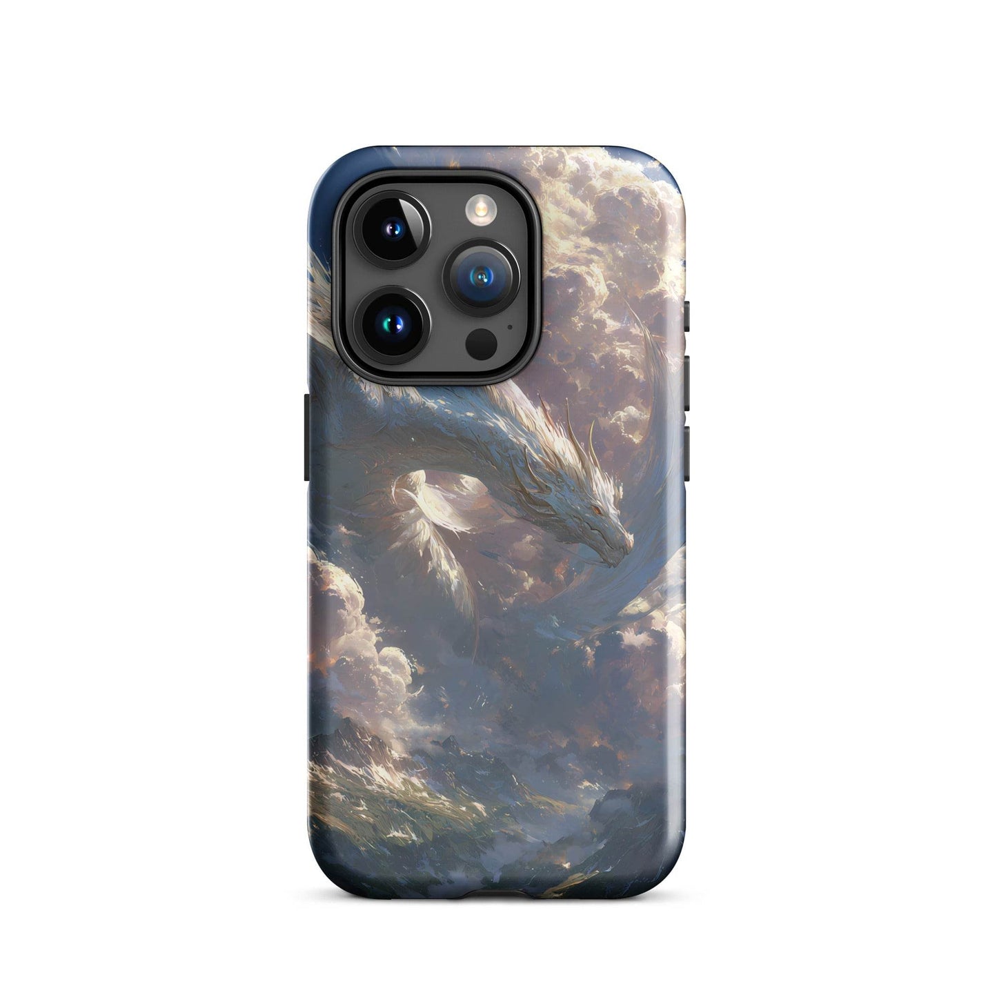 Wind Dragon: The Sky Dancer Fantasy Art Tough Case for iPhone® - Chromavolt