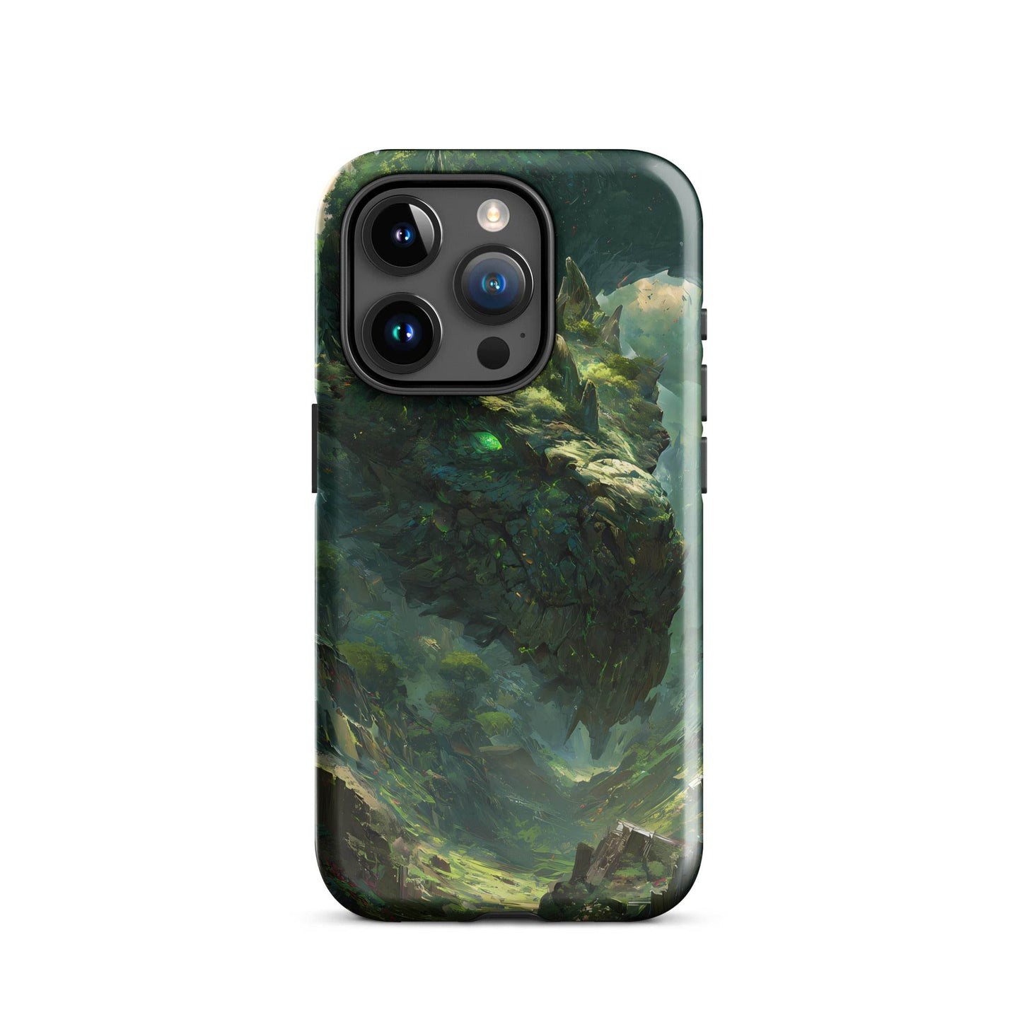 Earth Dragon: The Living Mountain Tough Case for iPhone® - Chromavolt