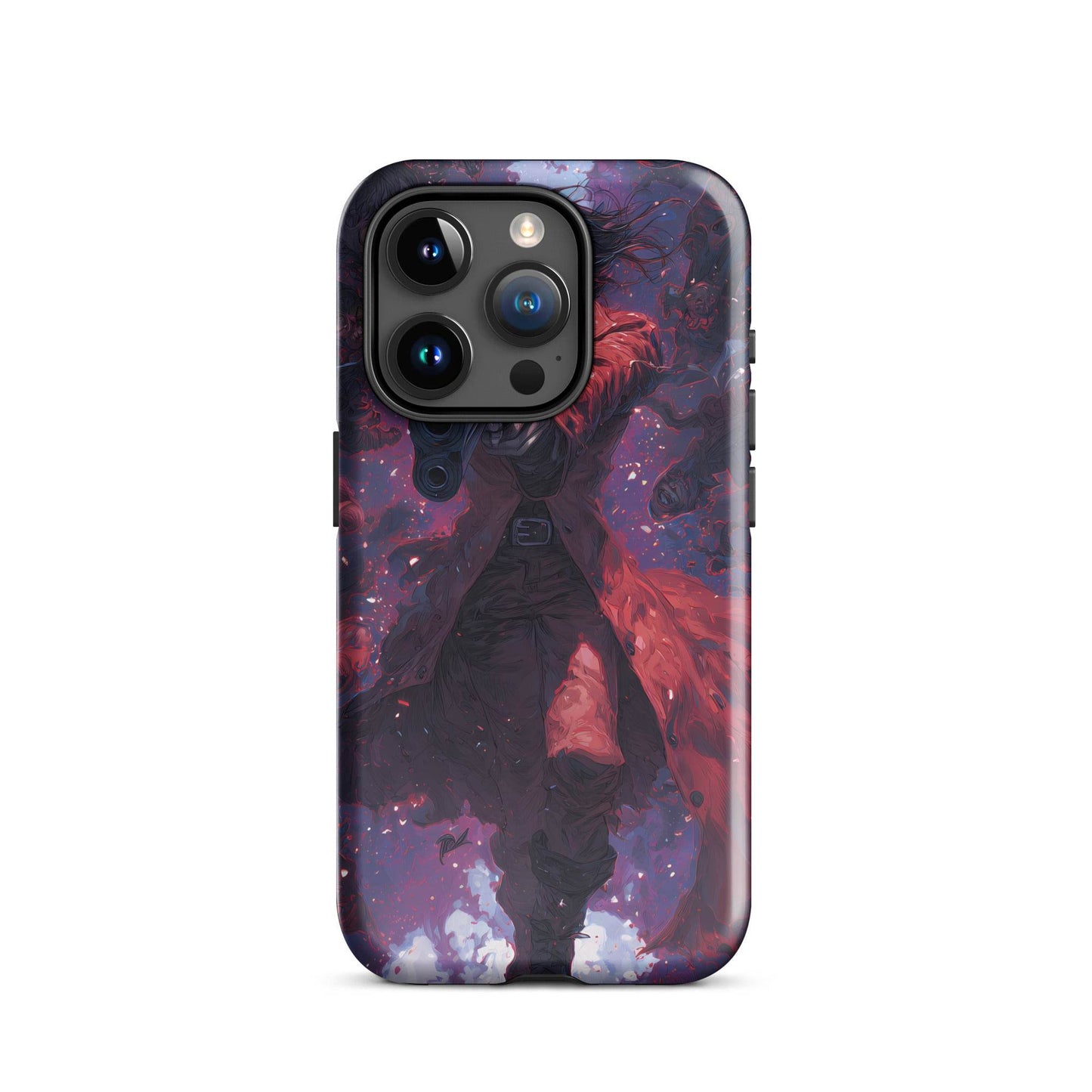Alucard Hellsing Anime Fan Art Tough Case for iPhone® - Chromavolt
