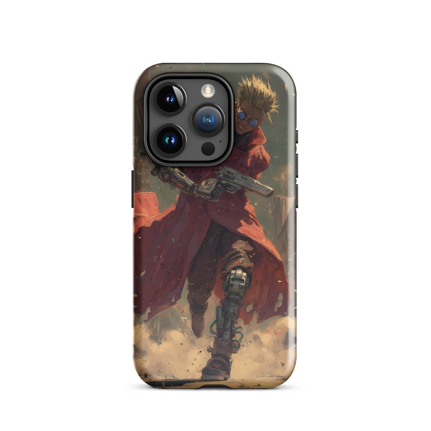 Vash the Stampede, Trigun Anime Fan Art Tough Case for iPhone® - Chromavolt