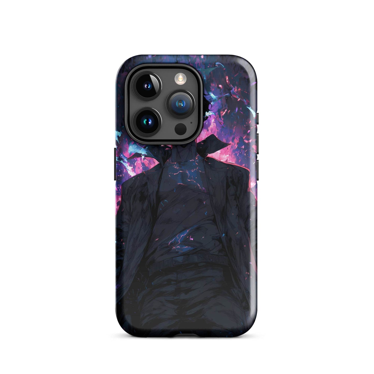 Solo Leveling Sung Jin Woo Anime Fan Art Tough Case for iPhone® - Chromavolt