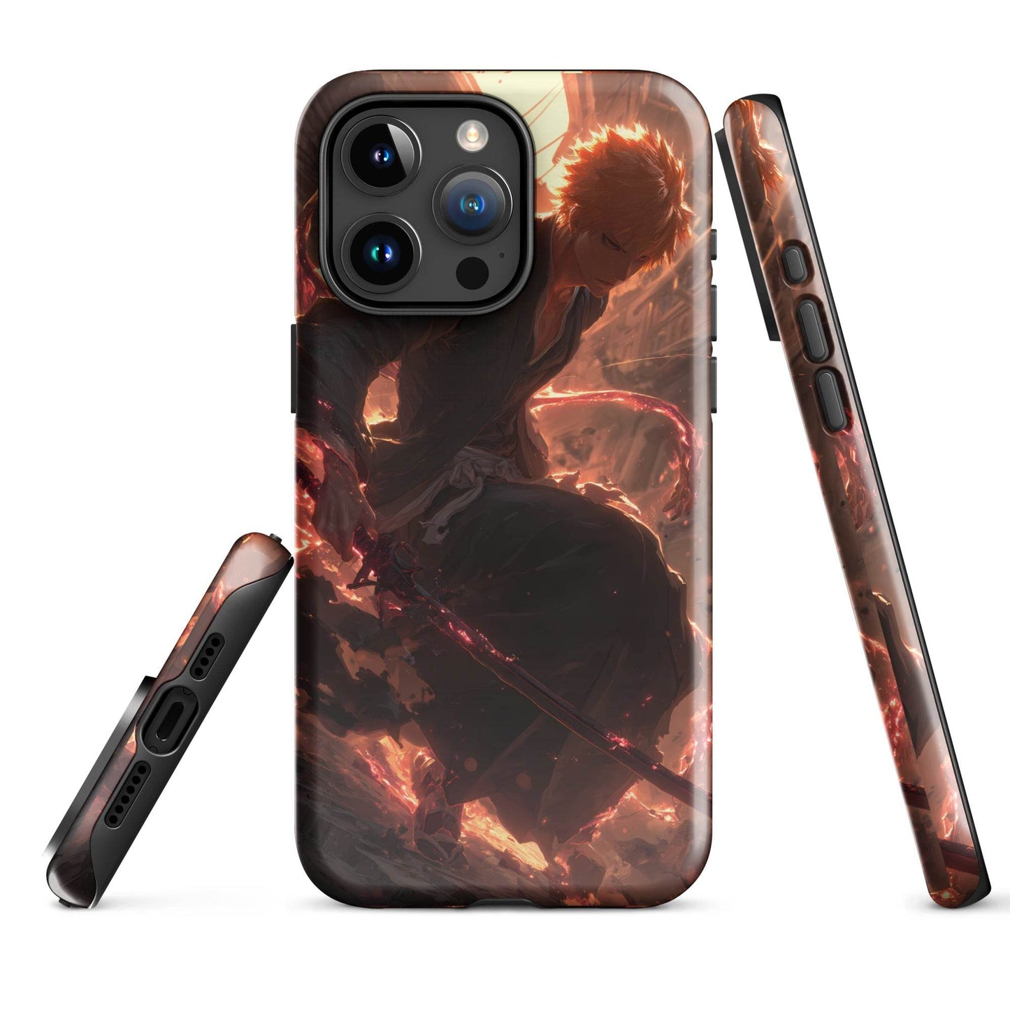 Ichigo Kurosaki, Bleach Thousand Year Anime Tough Case for iPhone® - Chromavolt