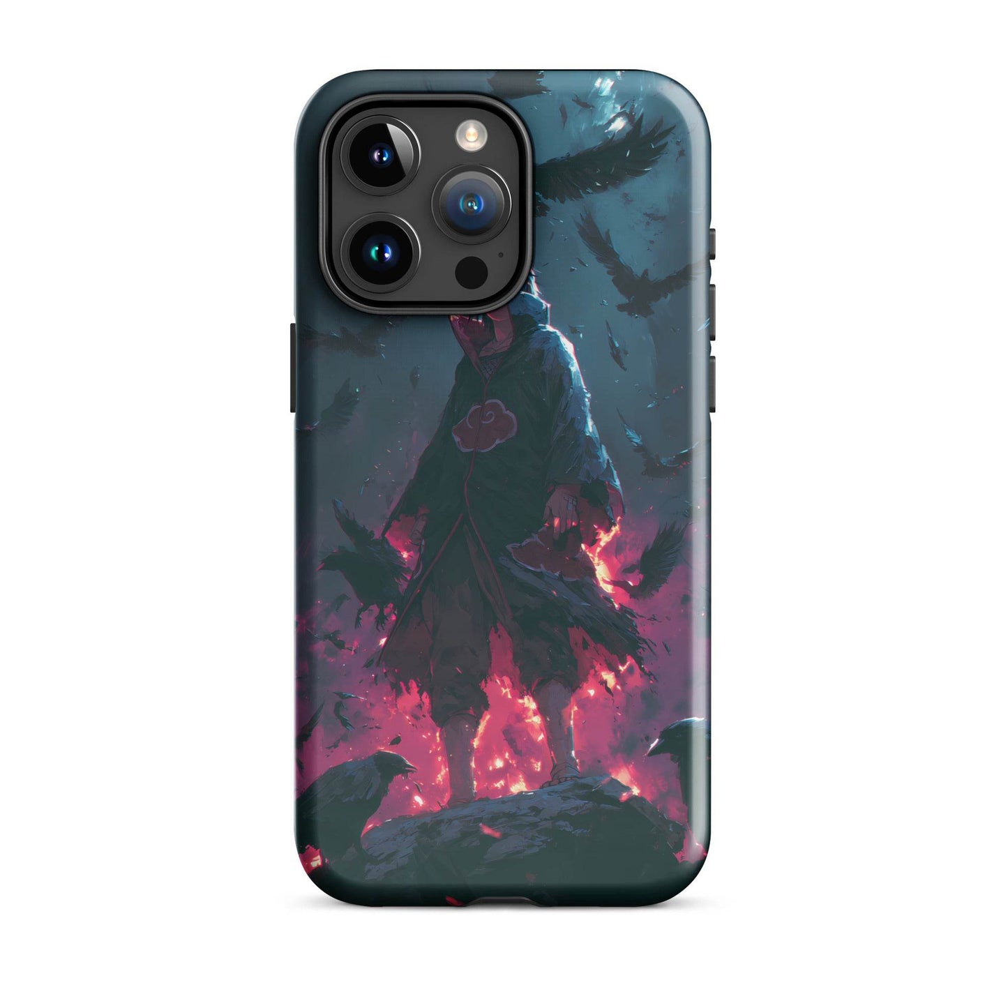 Itachi Uchiha, Naruto Shippuden Akatsuki Tsukuyomi Anime Tough Case for iPhone® - Chromavolt