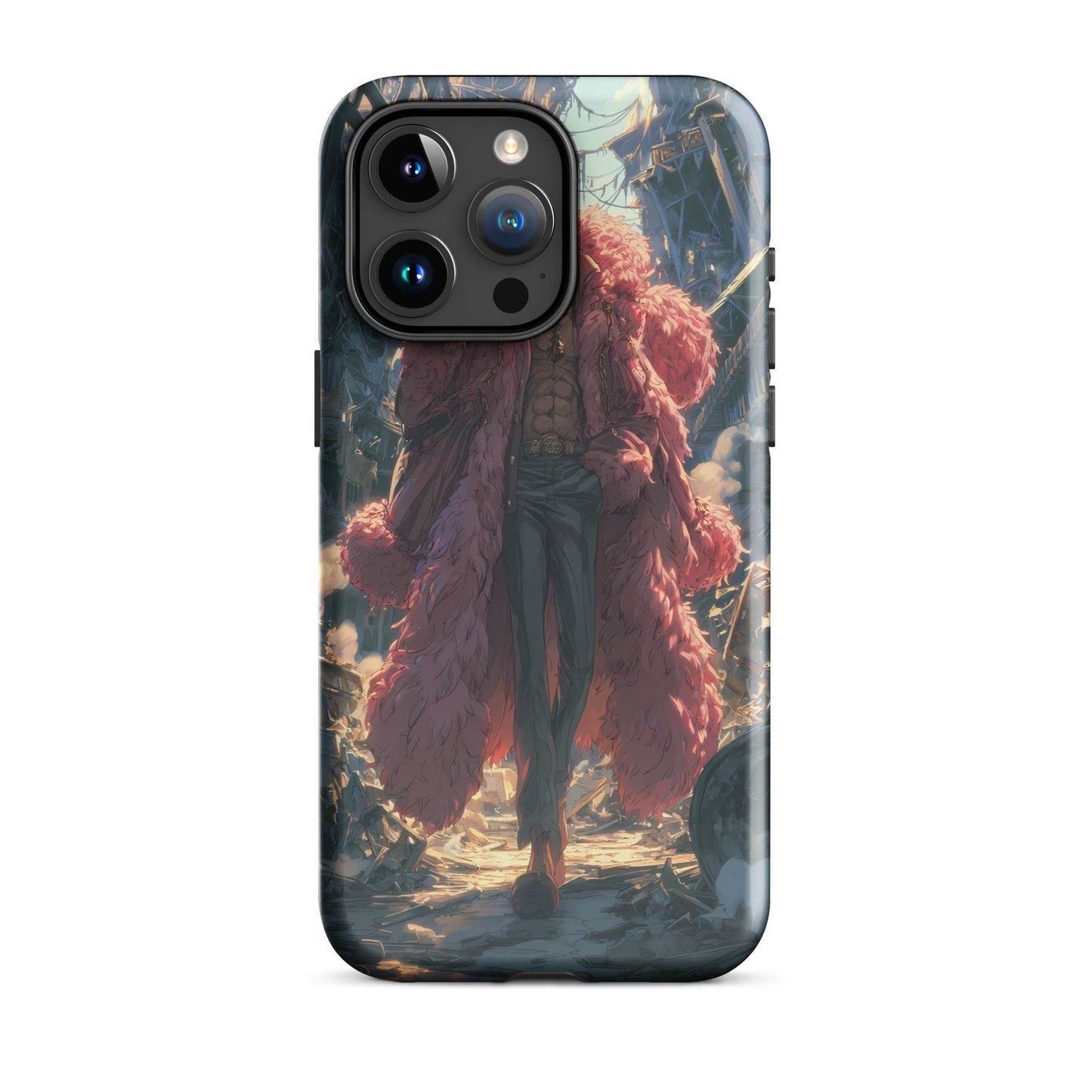 Donquixote Doflamingo King of Dressrosa, One Piece Anime Tough Case for iPhone® - Chromavolt
