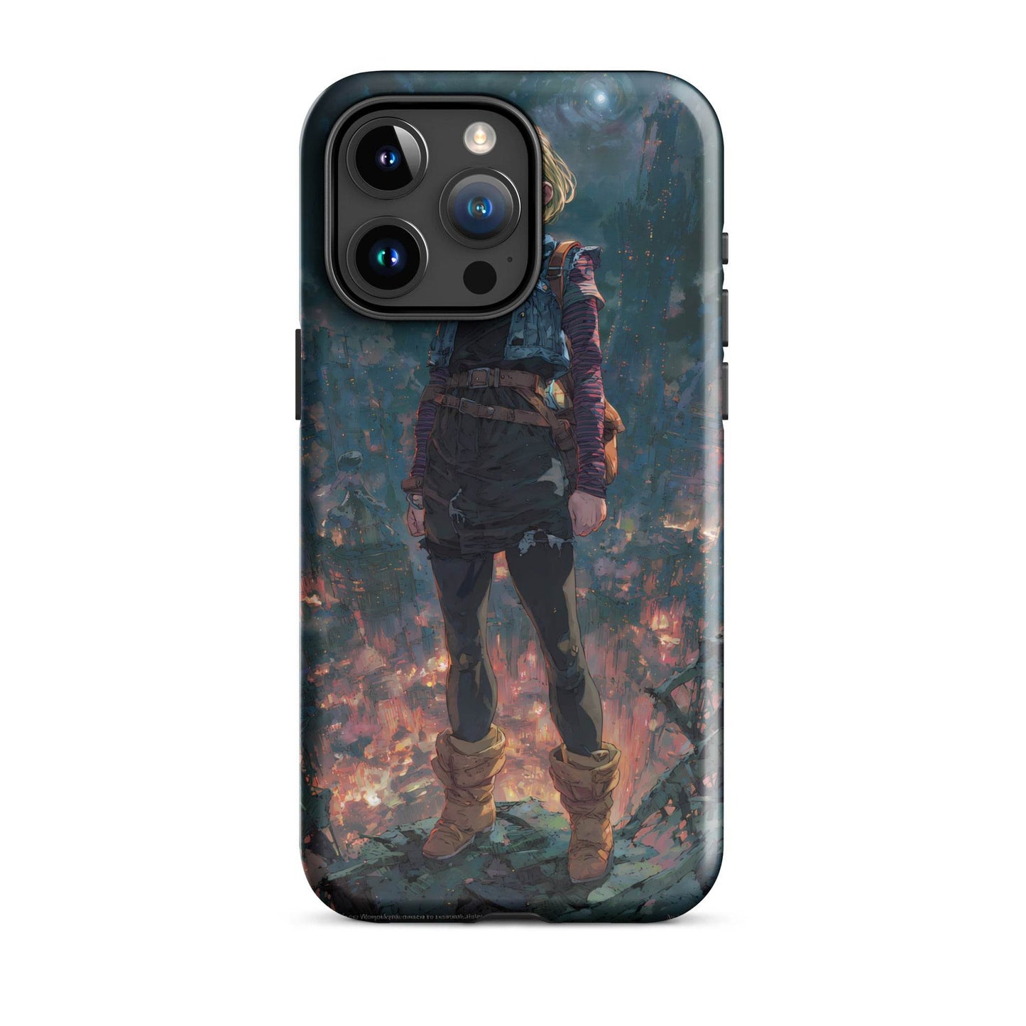 Android 18 Dragon Ball Z Anime Tough Case for iPhone® - Chromavolt
