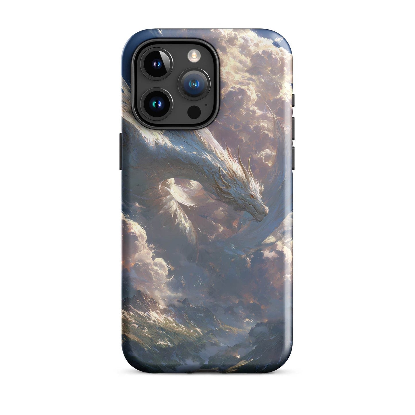 Wind Dragon: The Sky Dancer Fantasy Art Tough Case for iPhone® - Chromavolt