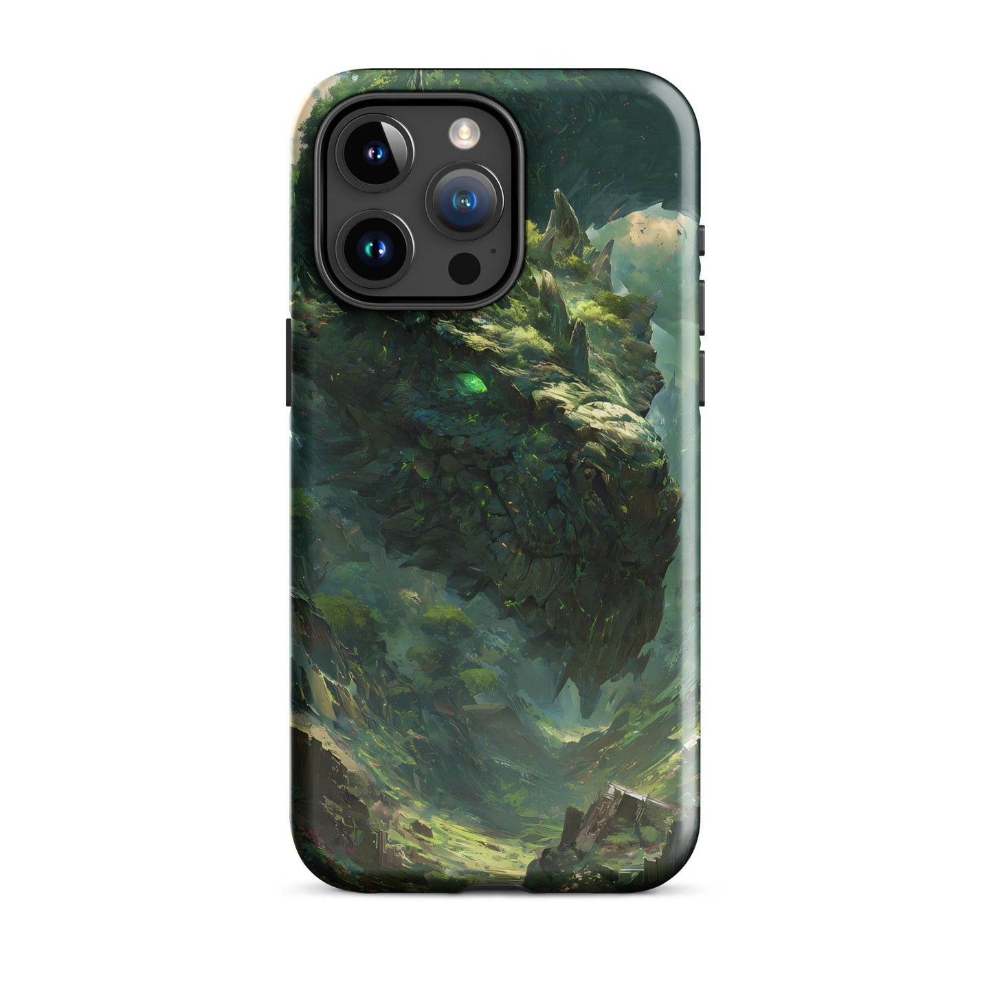 Earth Dragon: The Living Mountain Tough Case for iPhone® - Chromavolt