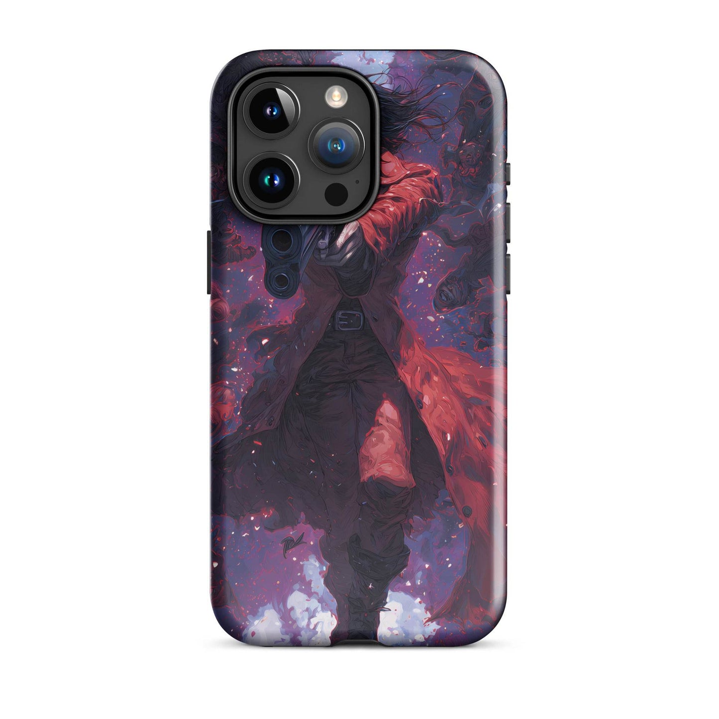 Alucard Hellsing Anime Fan Art Tough Case for iPhone® - Chromavolt