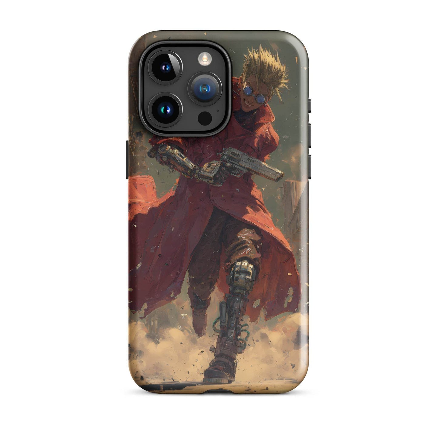 Vash the Stampede, Trigun Anime Fan Art Tough Case for iPhone® - Chromavolt